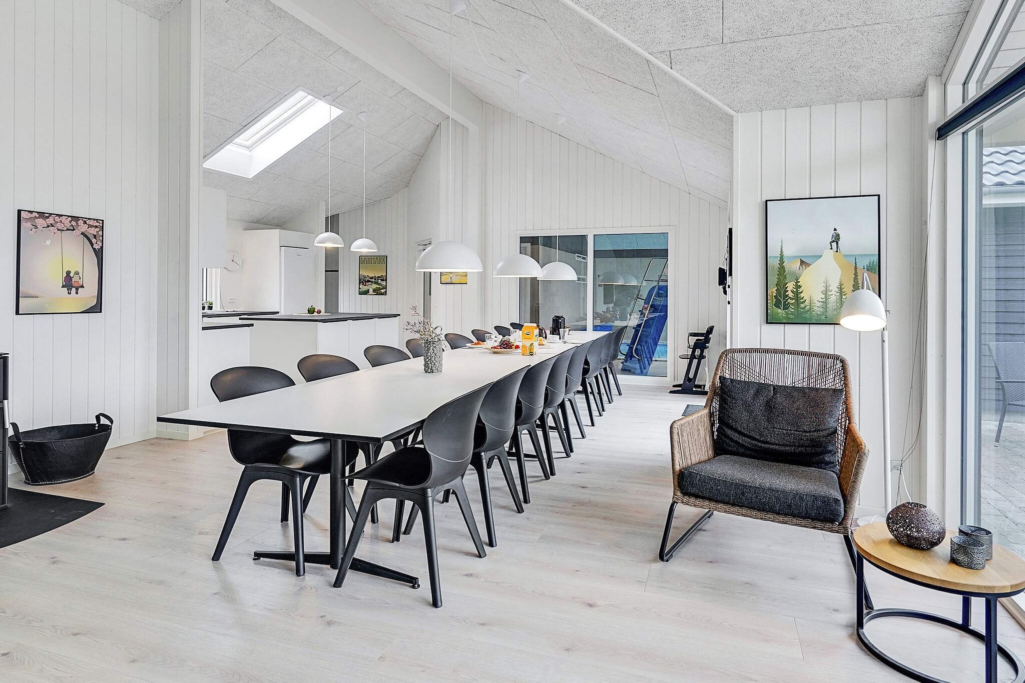 Luxe strandretraite in Væggerløse - Binnen