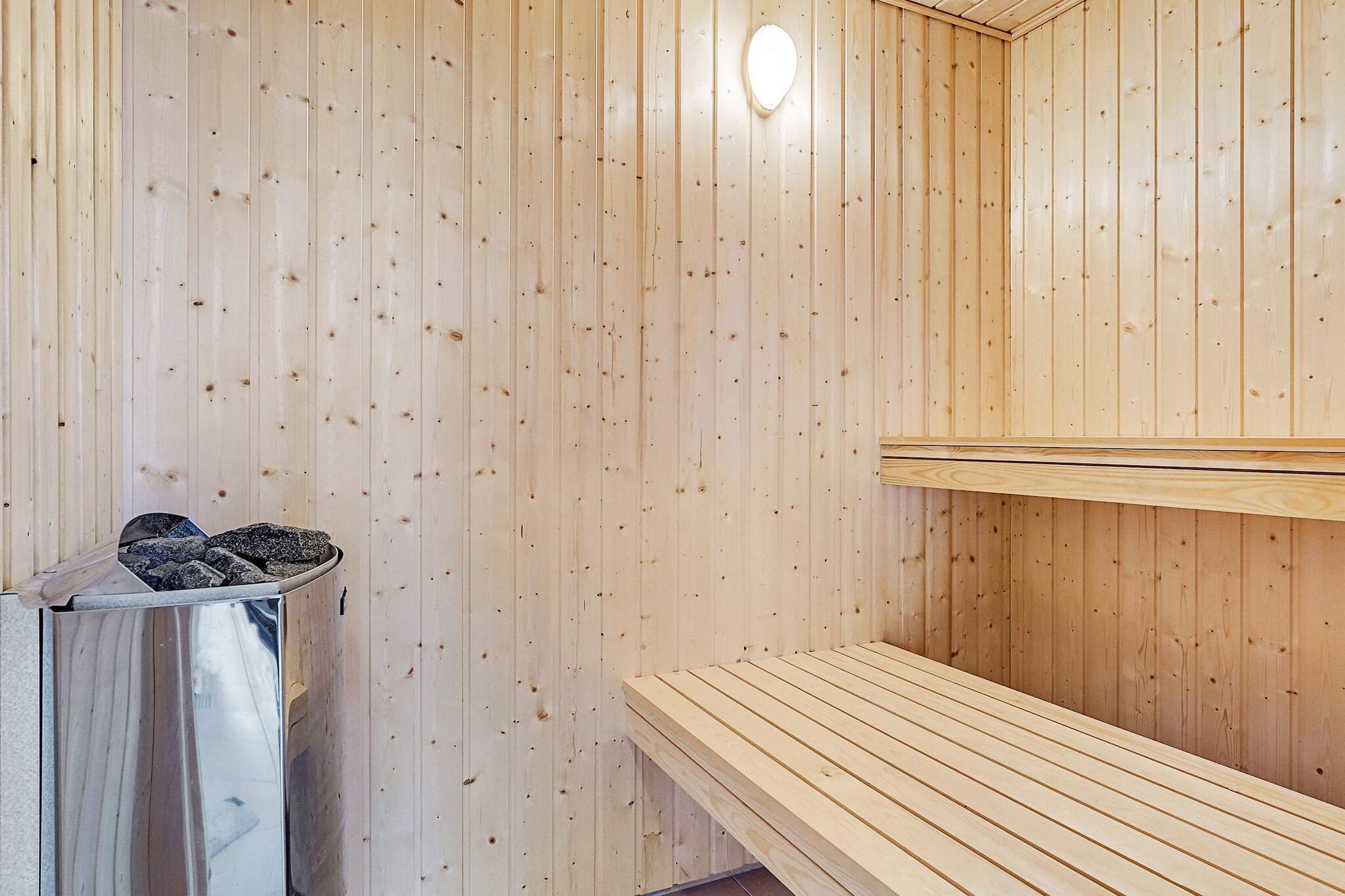 Luxe strandretraite in Væggerløse - Sauna