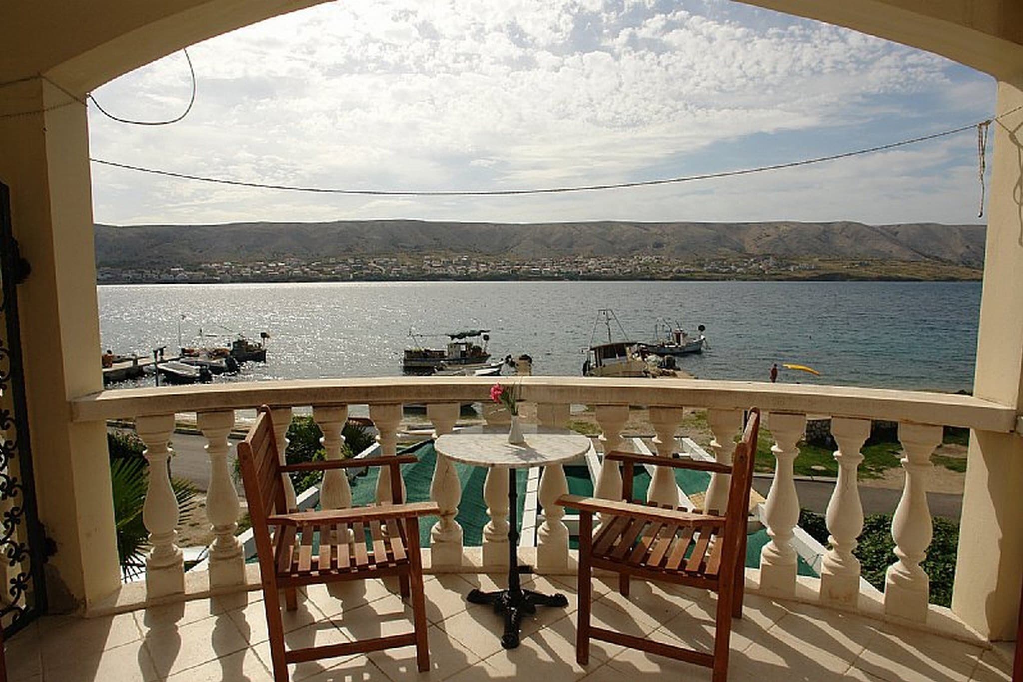 Pansion Gea - Double Room with Balcony and Sea View (S1)