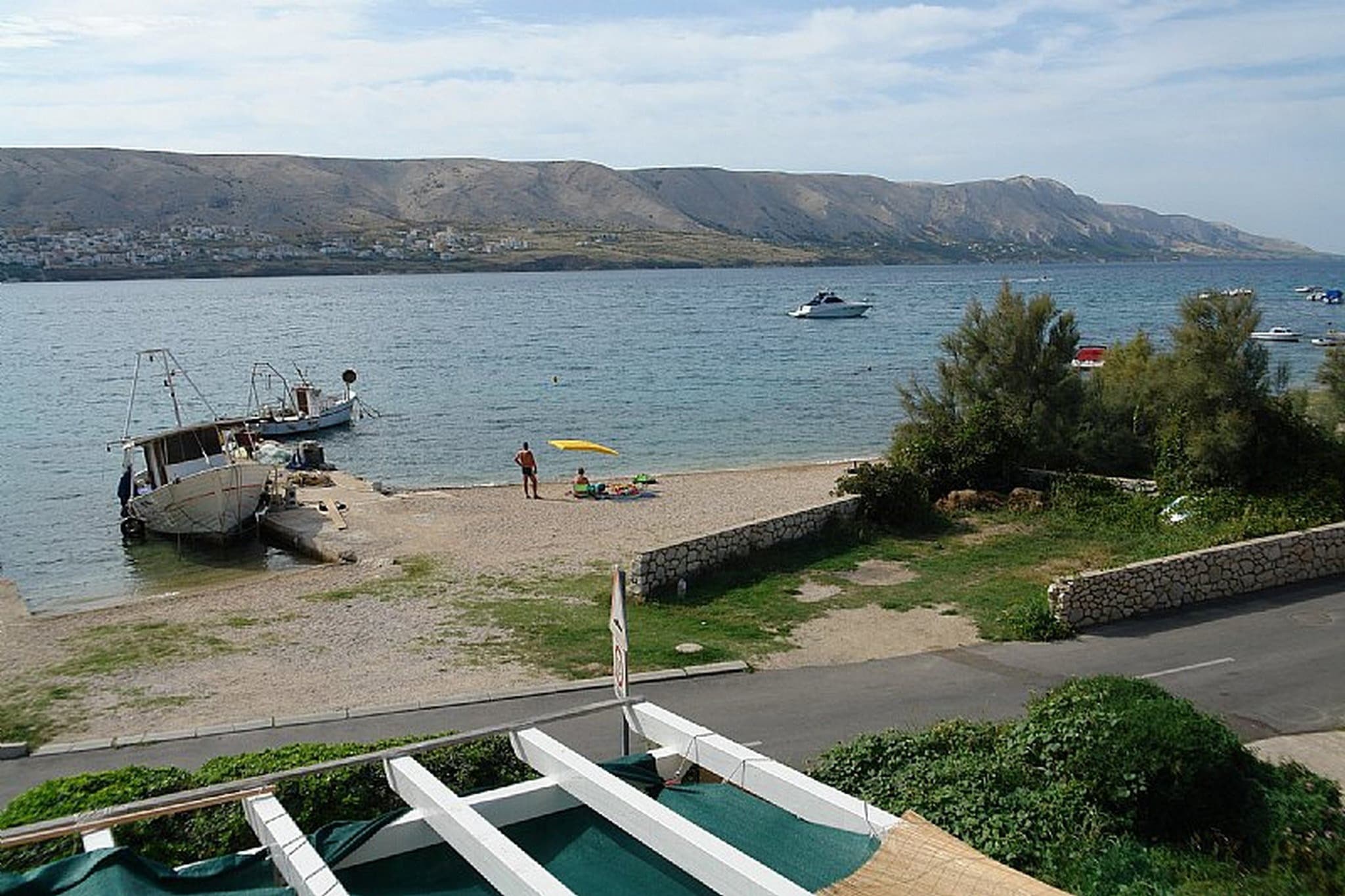 Pansion Gea - Double Room with Balcony and Sea View (S1) - Uitzicht