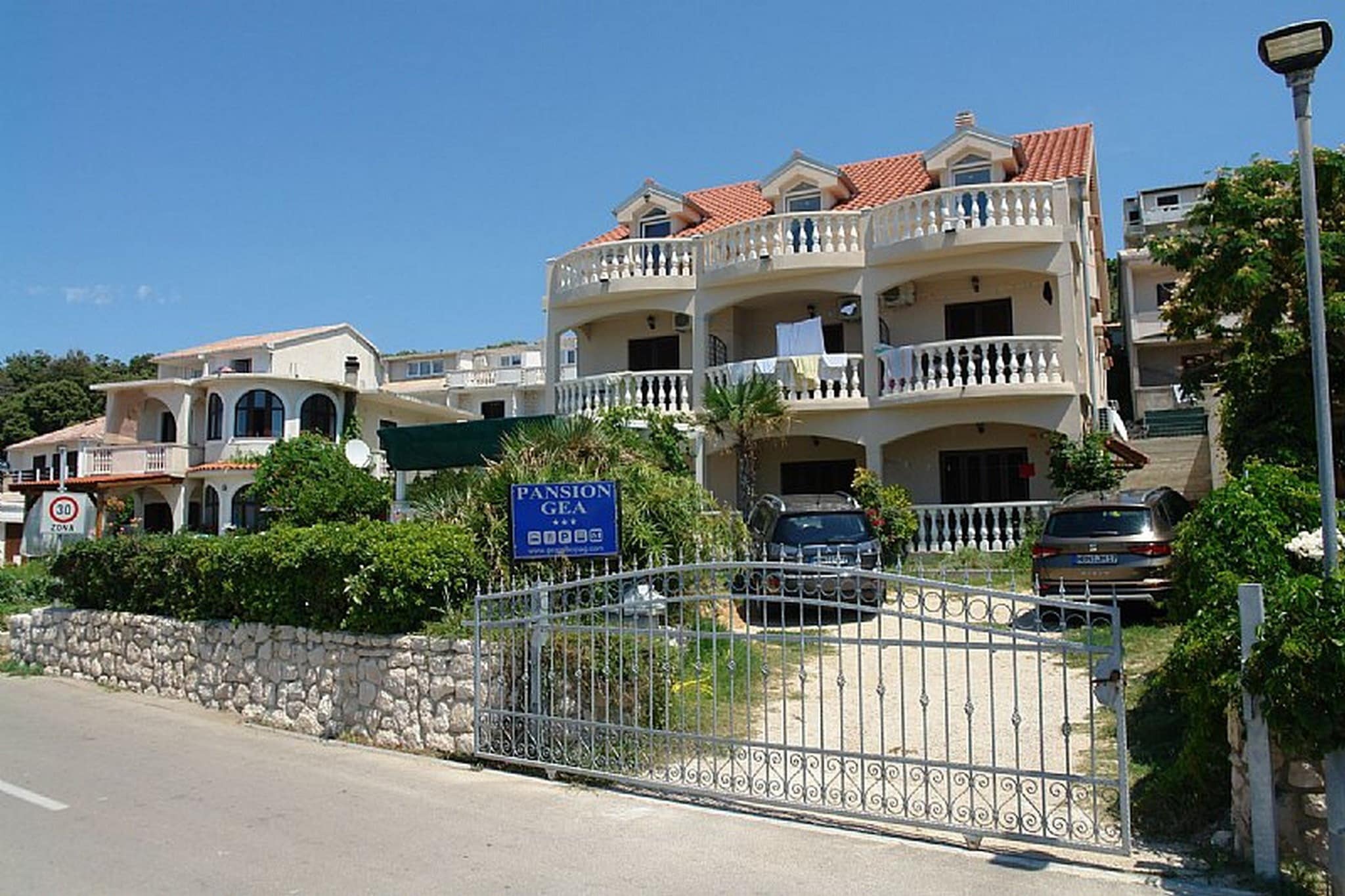 Pansion Gea - Double Room with Balcony and Sea View (S1) - Buitenlucht