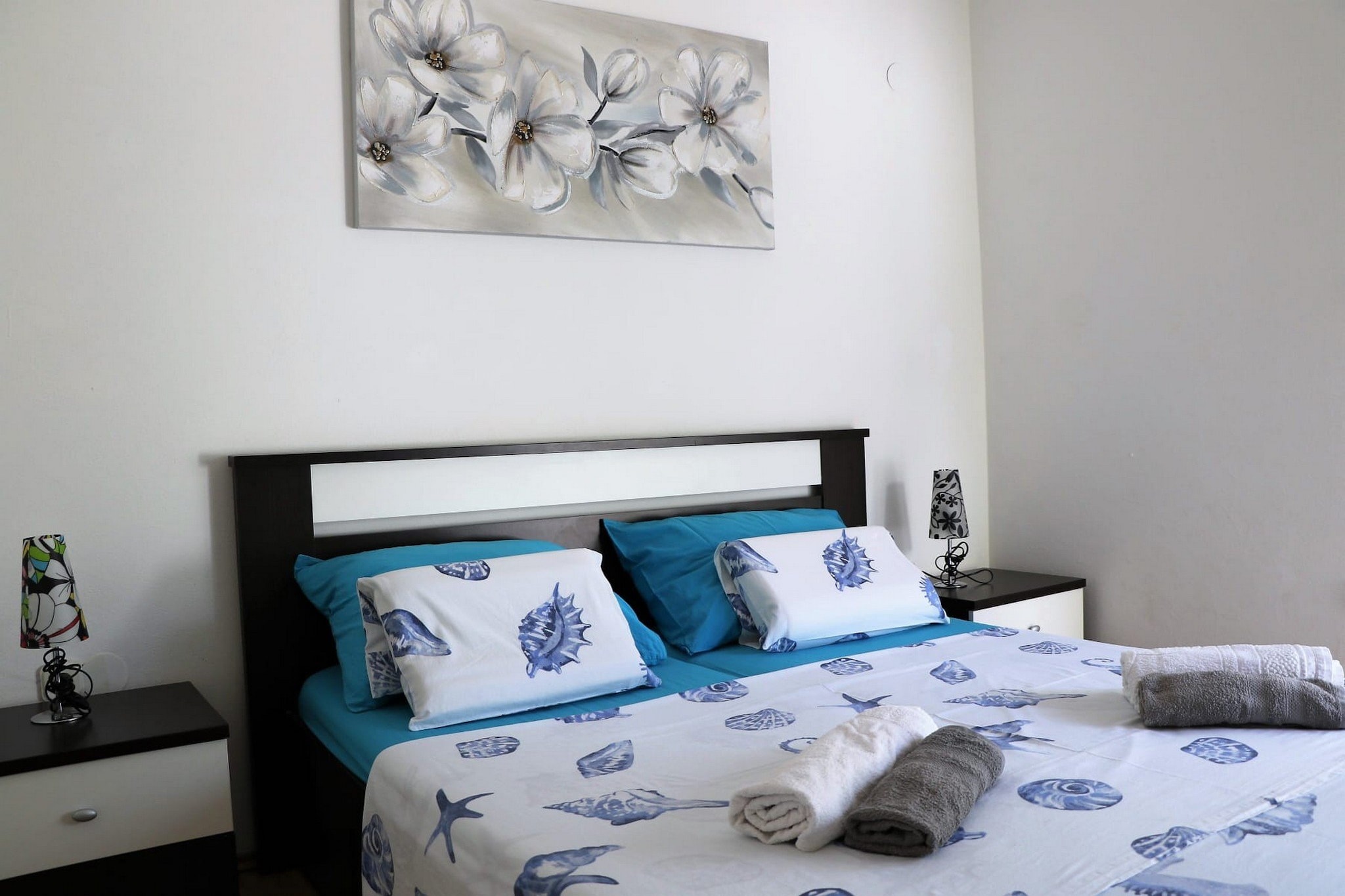 Apartment Marina - Two Bedroom Apartment with Terace-Slaapkamer