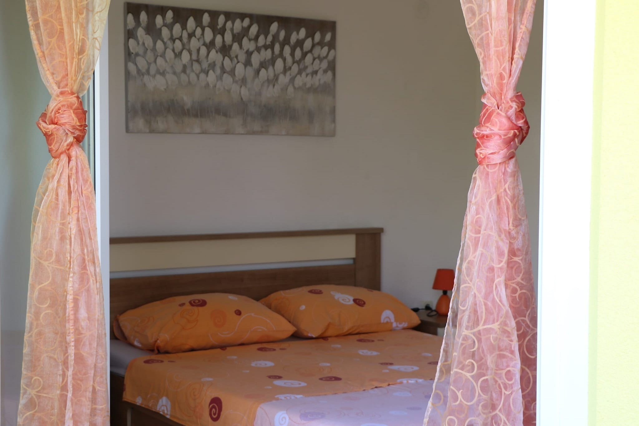 Apartment Marina - Two Bedroom Apartment with Terace-Slaapkamer