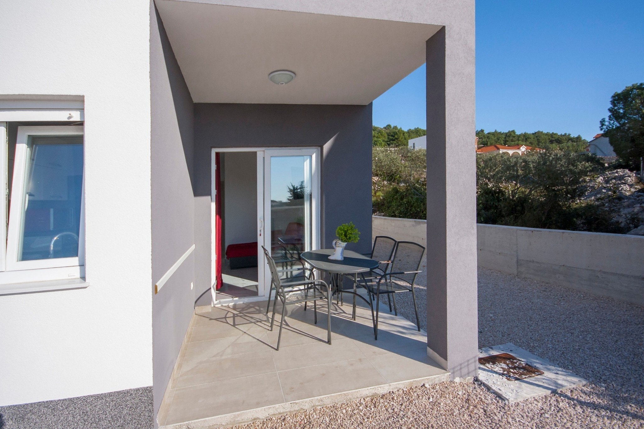 Apartments Happy Holiday - One Bedroom Apartment with Terrace A4 - Buitenlucht