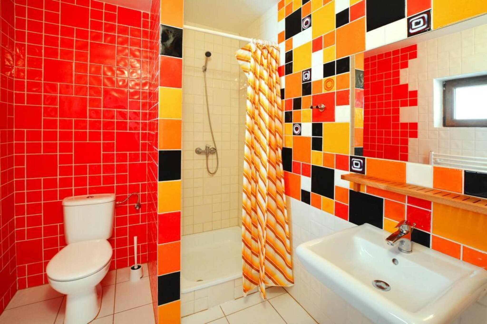 Dom MAŁY 43 m2 dla max 4 osób Sarbinowo-Badezimmer