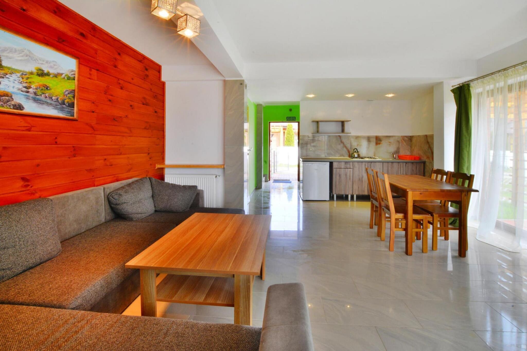 Dom DUŻY 86 m2 dla max 7 osób Sarbinowo-Wohnzimmer