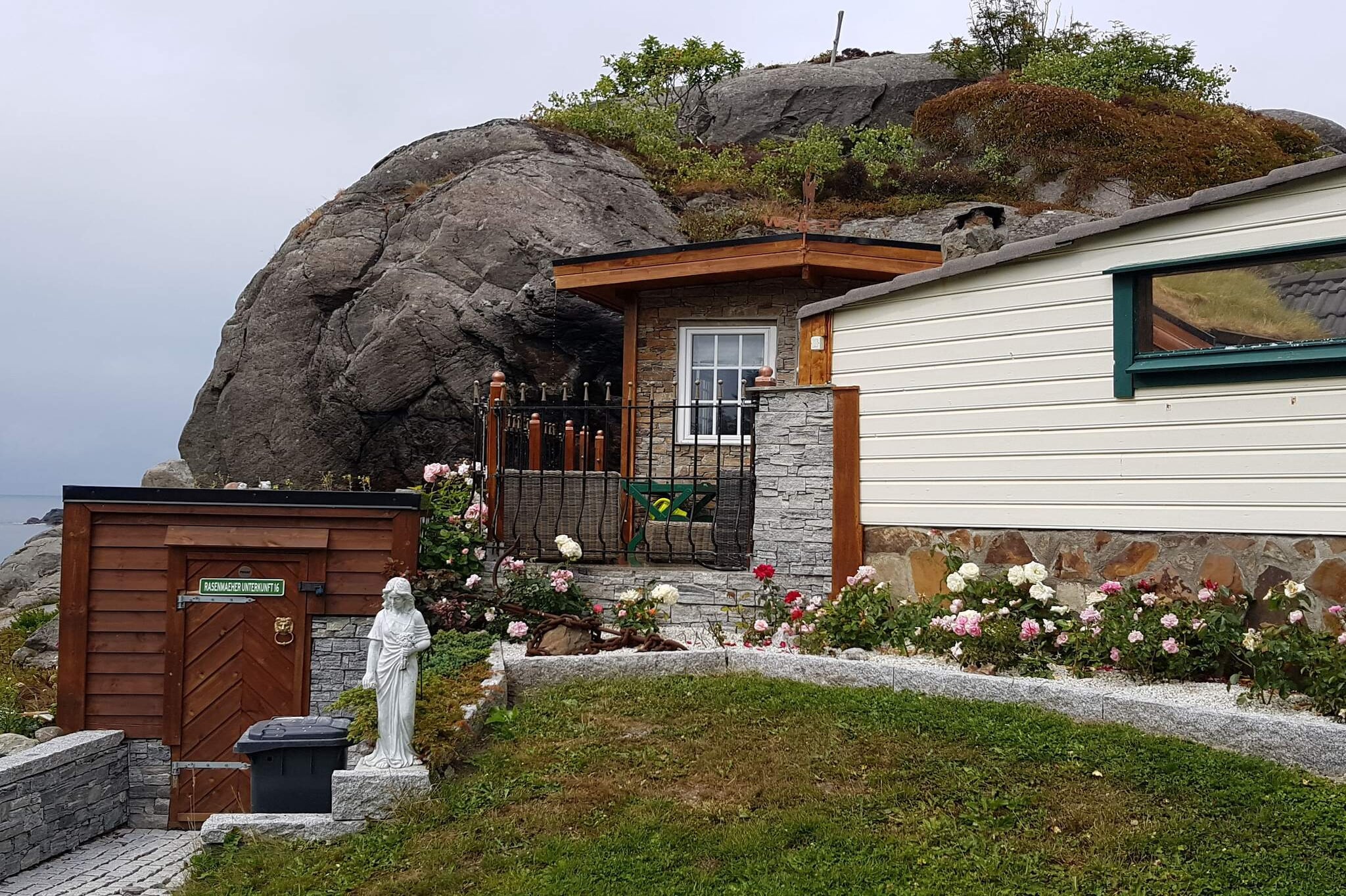 8 Personen Ferienhaus in skudeneshavn-By Traum - Im Freien