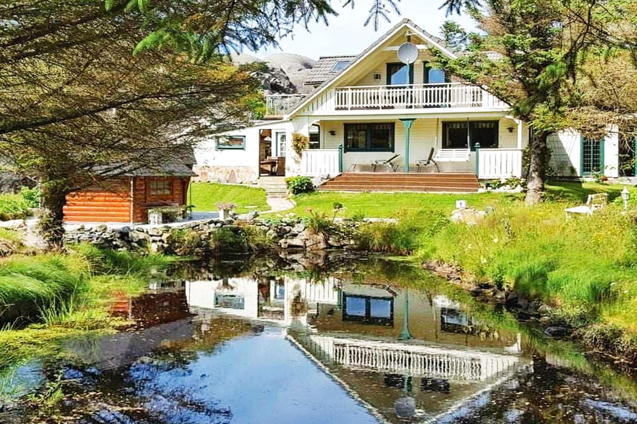 8 Personen Ferienhaus in skudeneshavn-By Traum - Im Freien