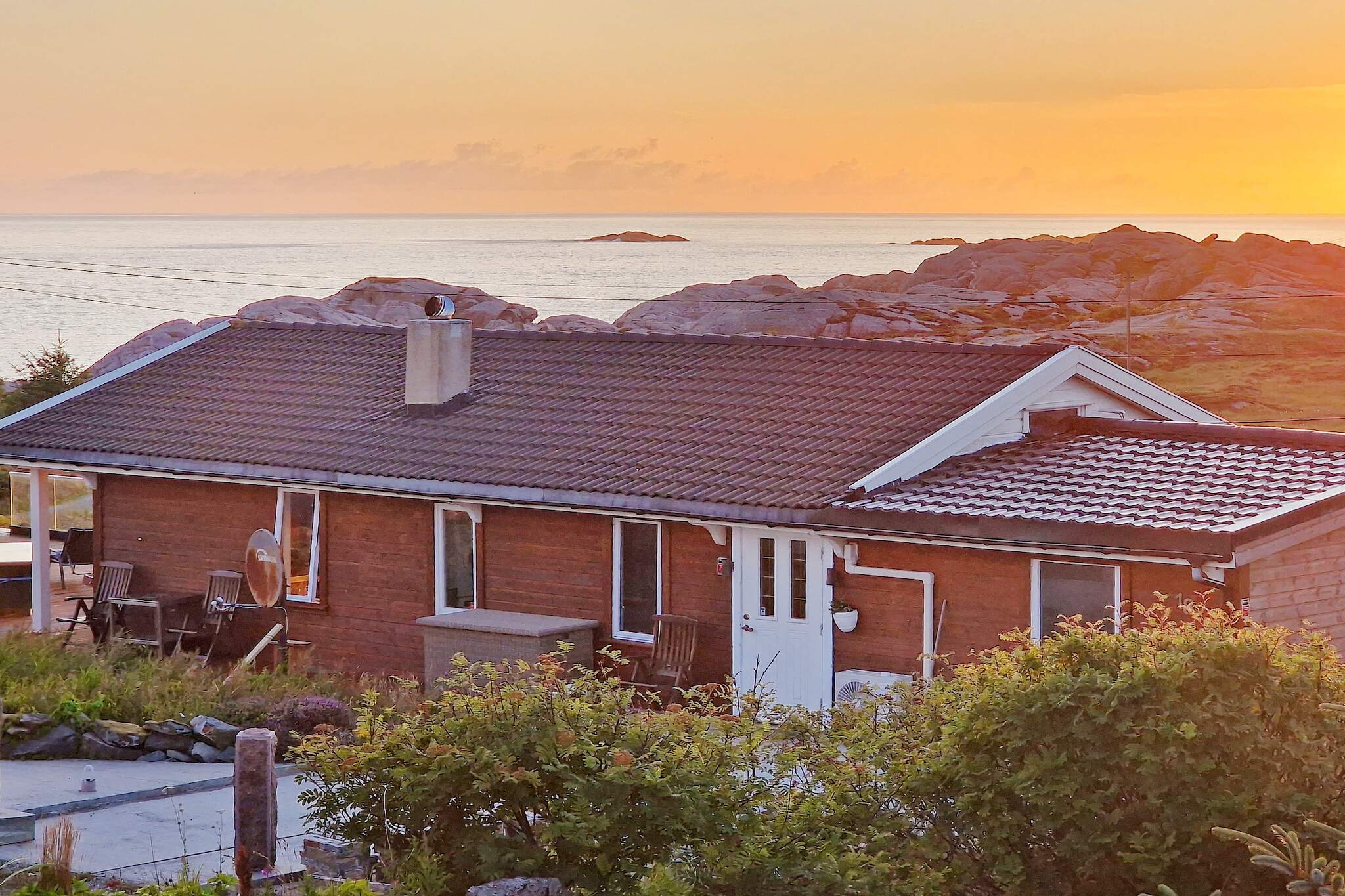 6 Personen Ferienhaus in skudeneshavn-By Traum - Im Freien