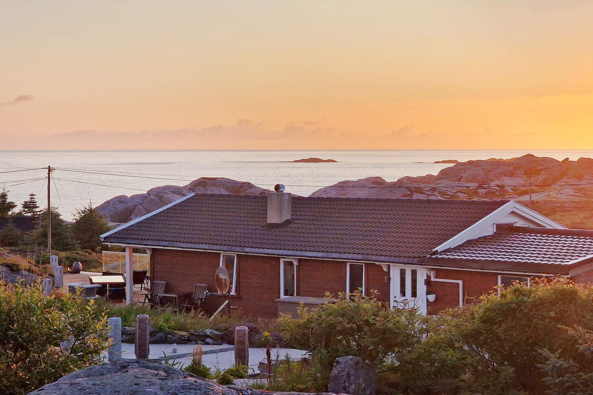 6 Personen Ferienhaus in skudeneshavn-By Traum - Im Freien