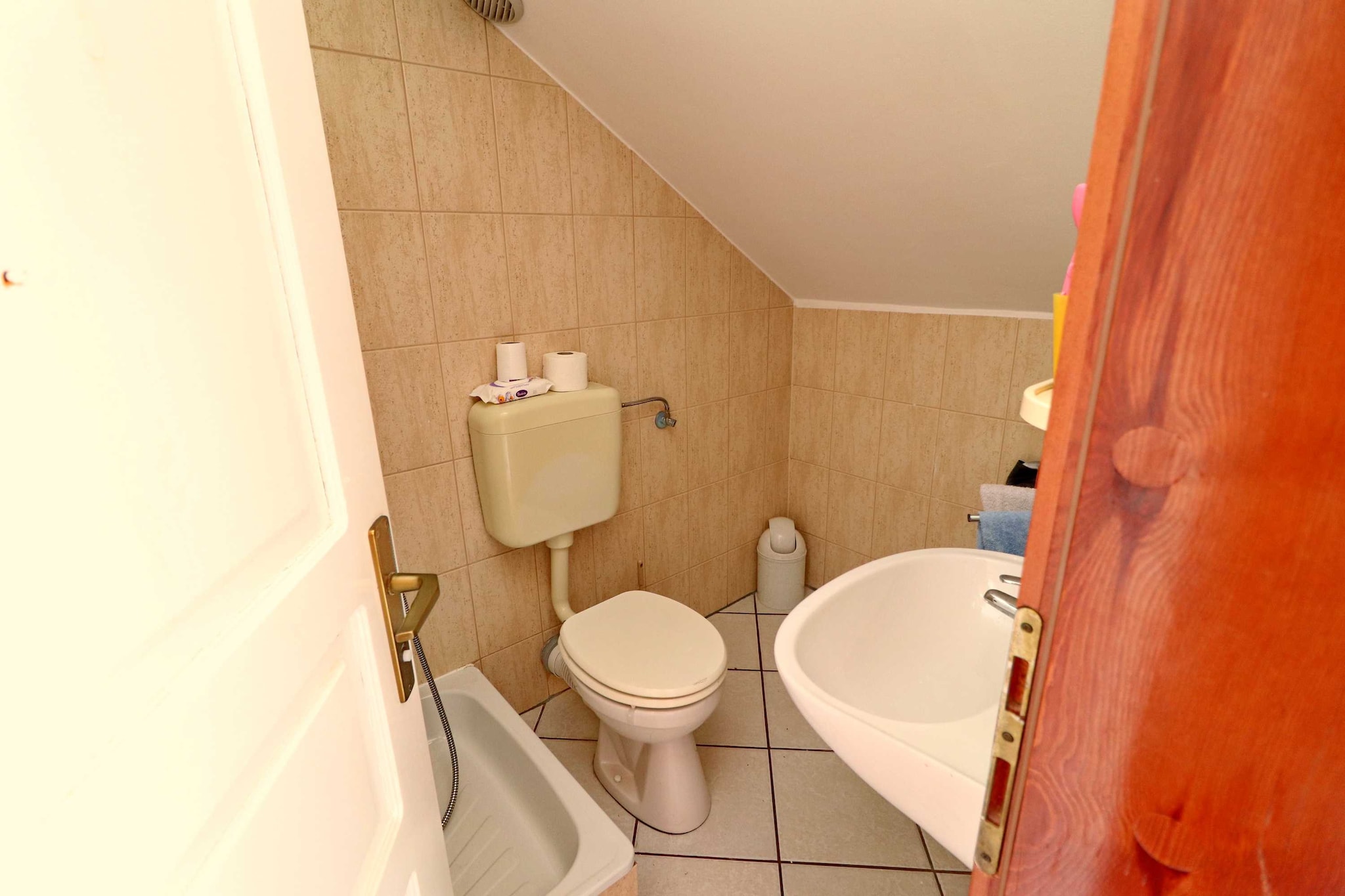 Fancy Apartments Marco - Studio Apartment with Balcony and Sea View 1 - Badkamer