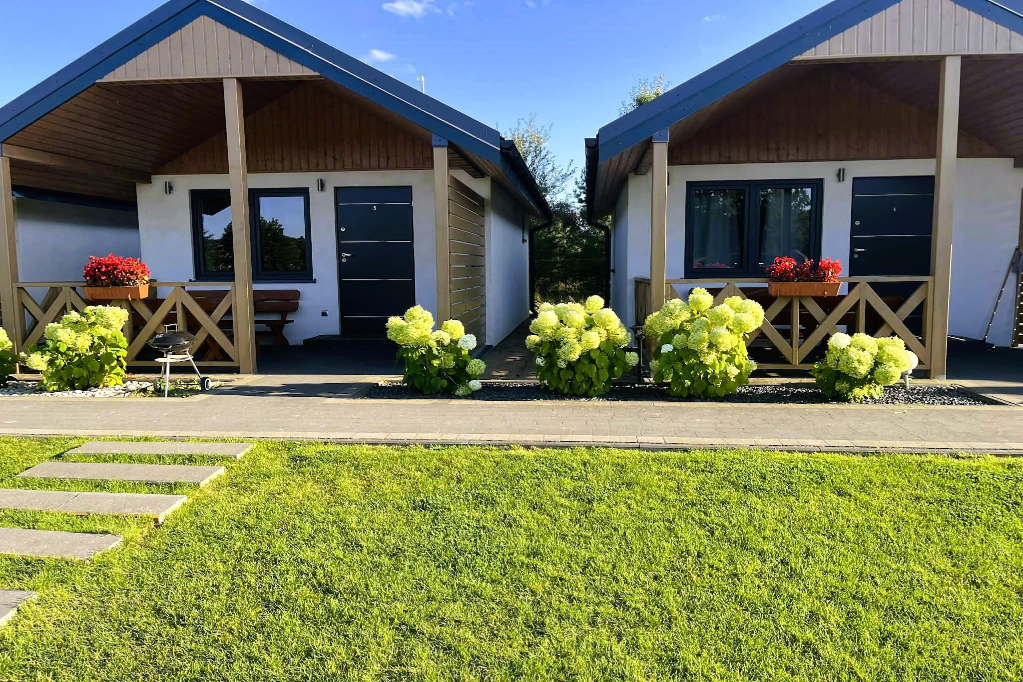 Ustecka Osada 30m2-Buitenkant zomer