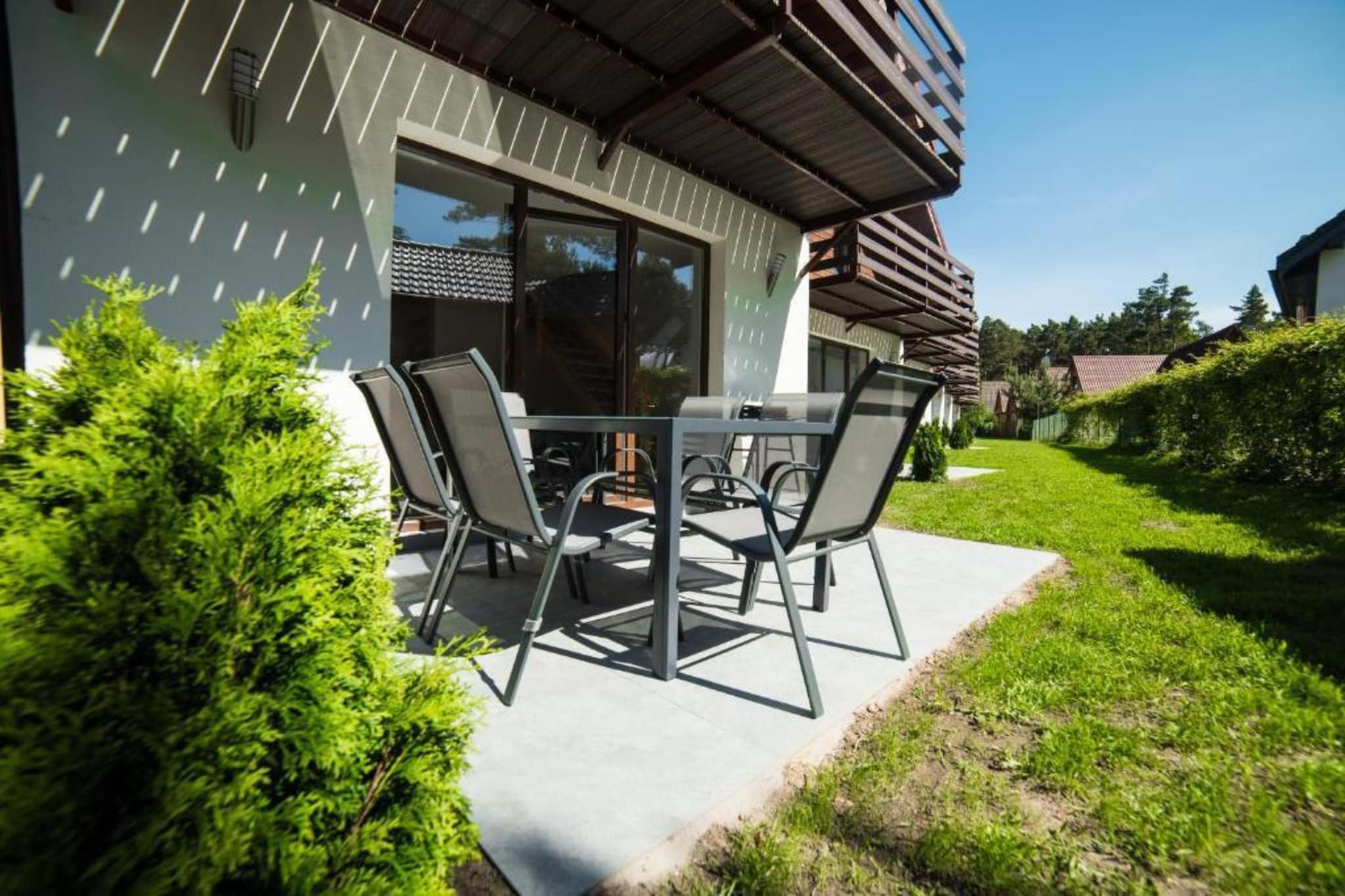 Domki STANDARD Jarosławiec - Terrasbalkon