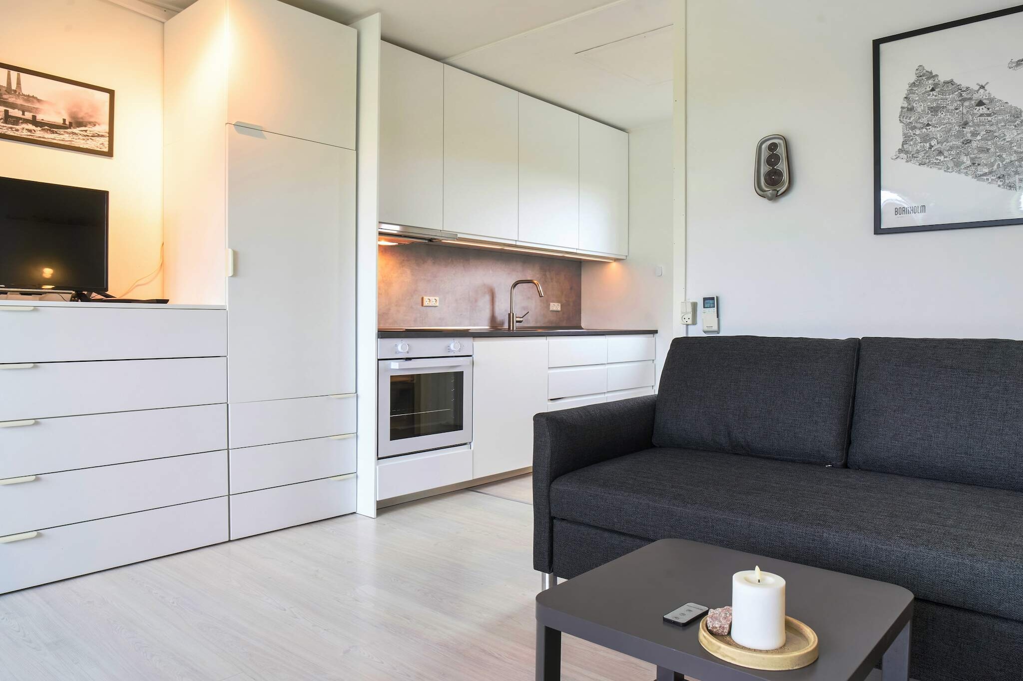 Moderne loft met uitzicht op zee - Binnen