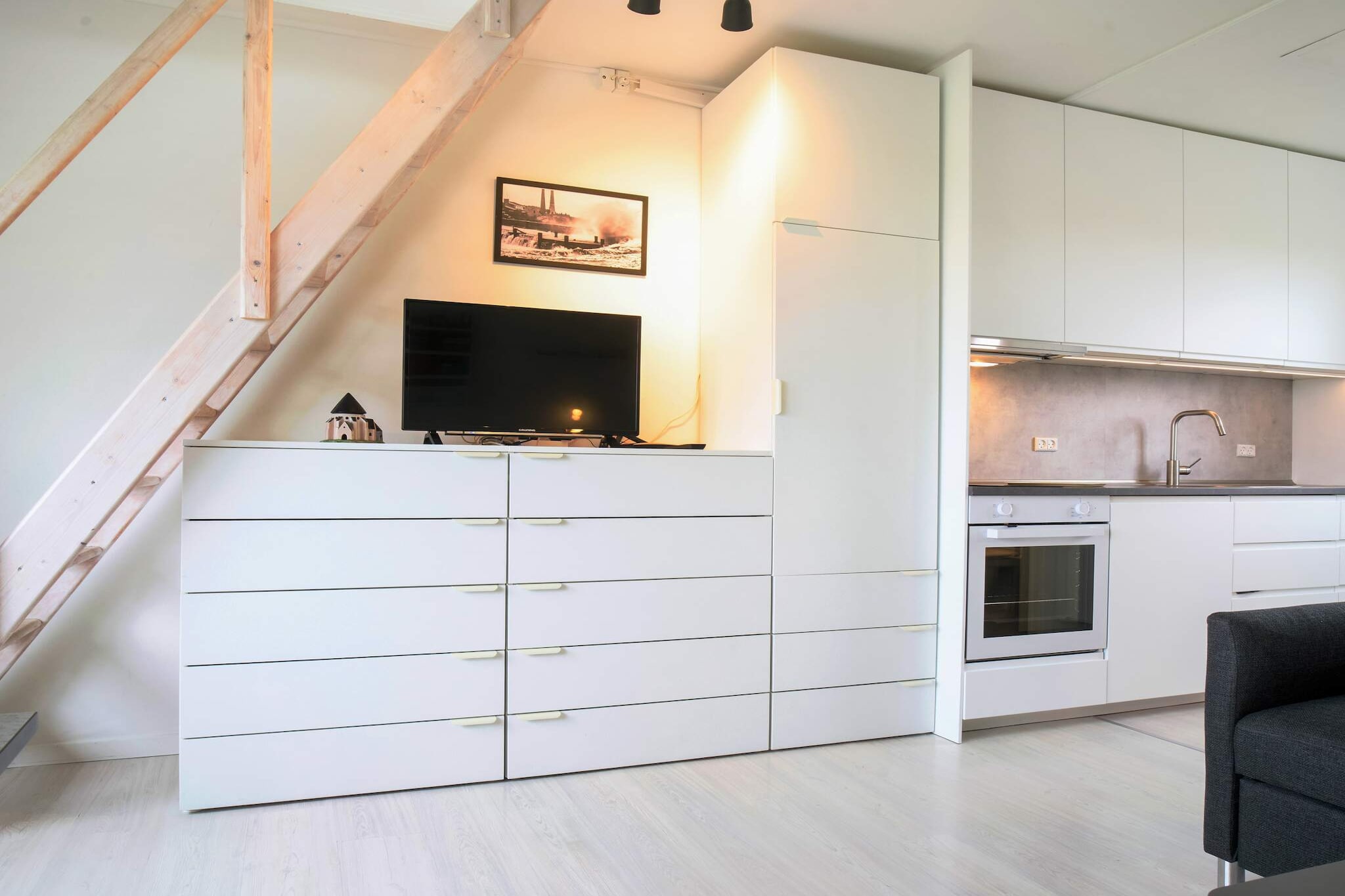 Moderne loft met uitzicht op zee - Binnen
