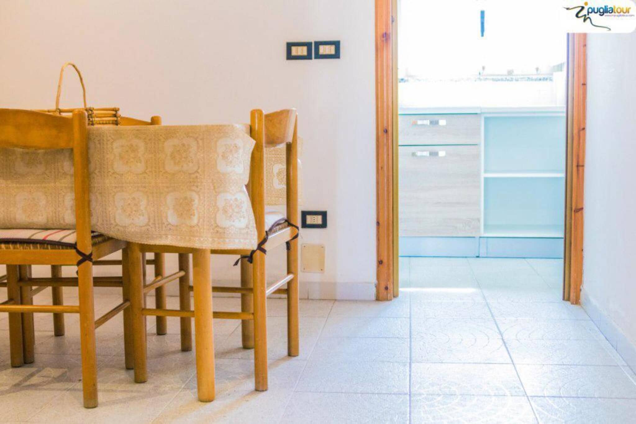 Pretty trullo holiday home with classic extension and above-ground pool in the garden near Cisternino.
Up to 6 people can be accommodated here. Enjoy the Apulian sun on the spacious terrace and treat yourself to a dip in the pool.
The location of the holiday home is ideal for discovering the beauties of Apulia - everything can be easily reached by car on a day trip.
From the coasts to the well-known places, all of which exude their own charm. Of course, a wine tasting should not be missed to explore and learn to love the local specialties.