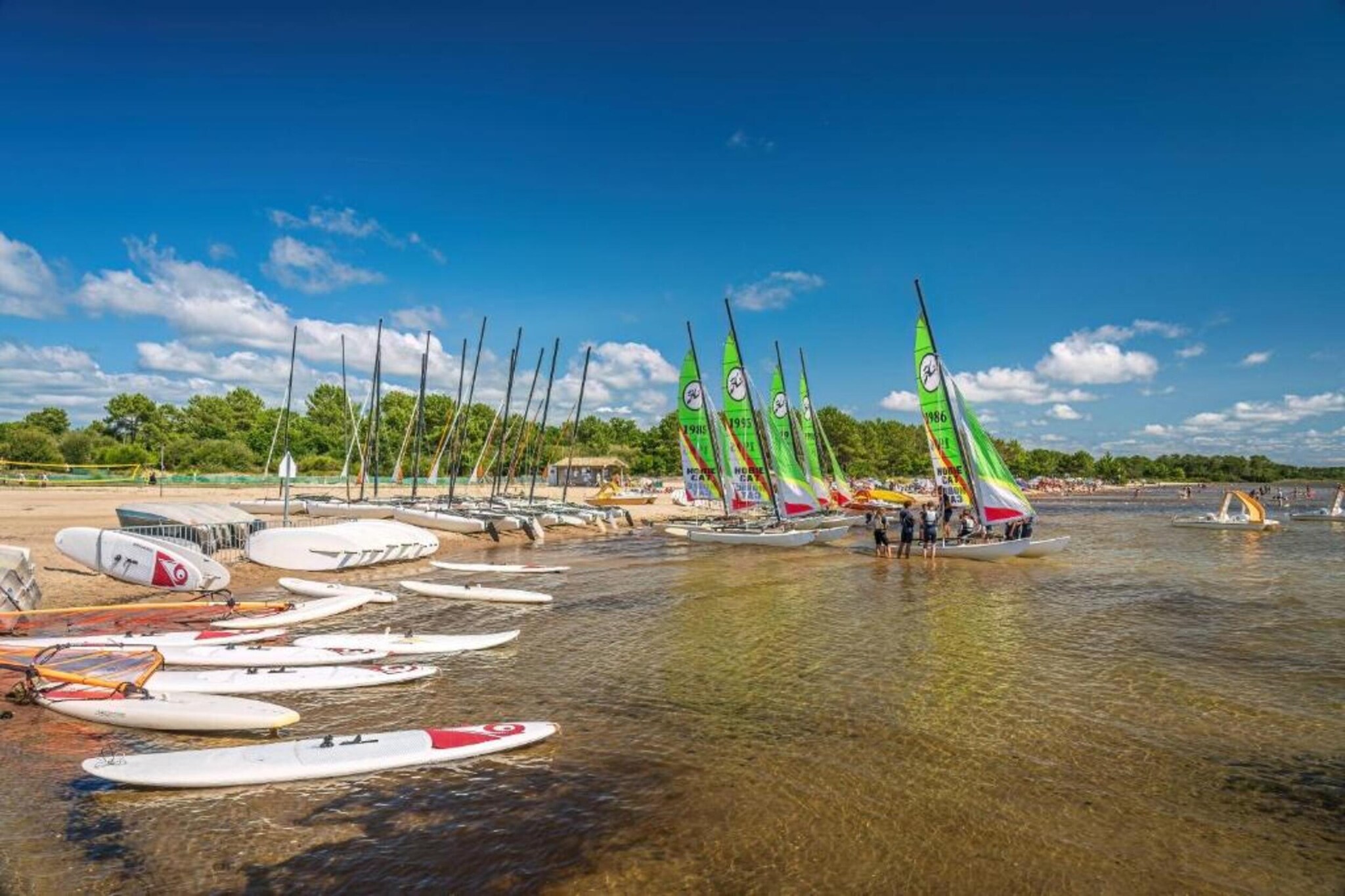 Résidence Le Petit Pont 3-Gebieden zomer 1km