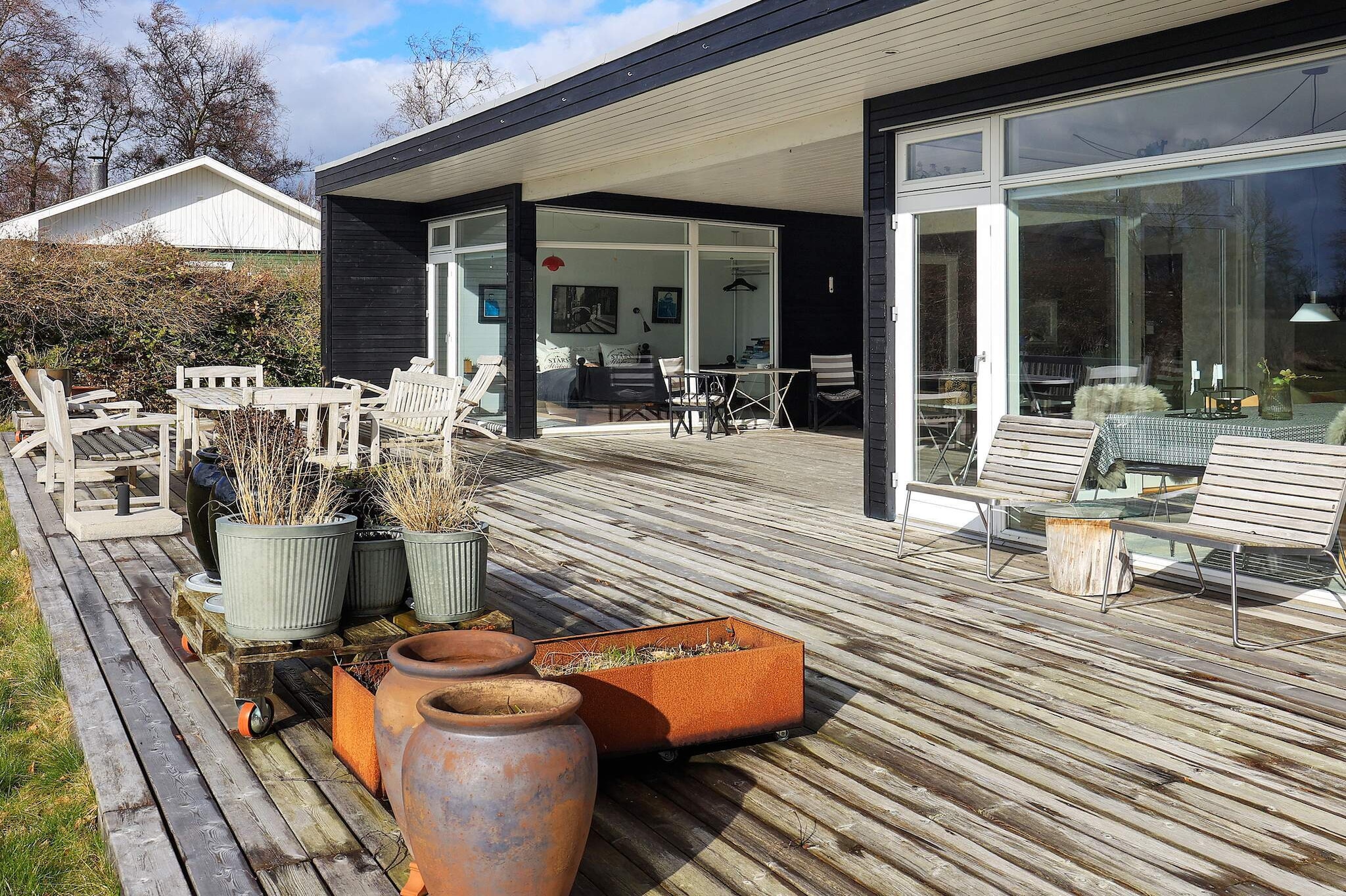 Zonnig vakantiehuisje met spafaciliteiten - Uitzicht