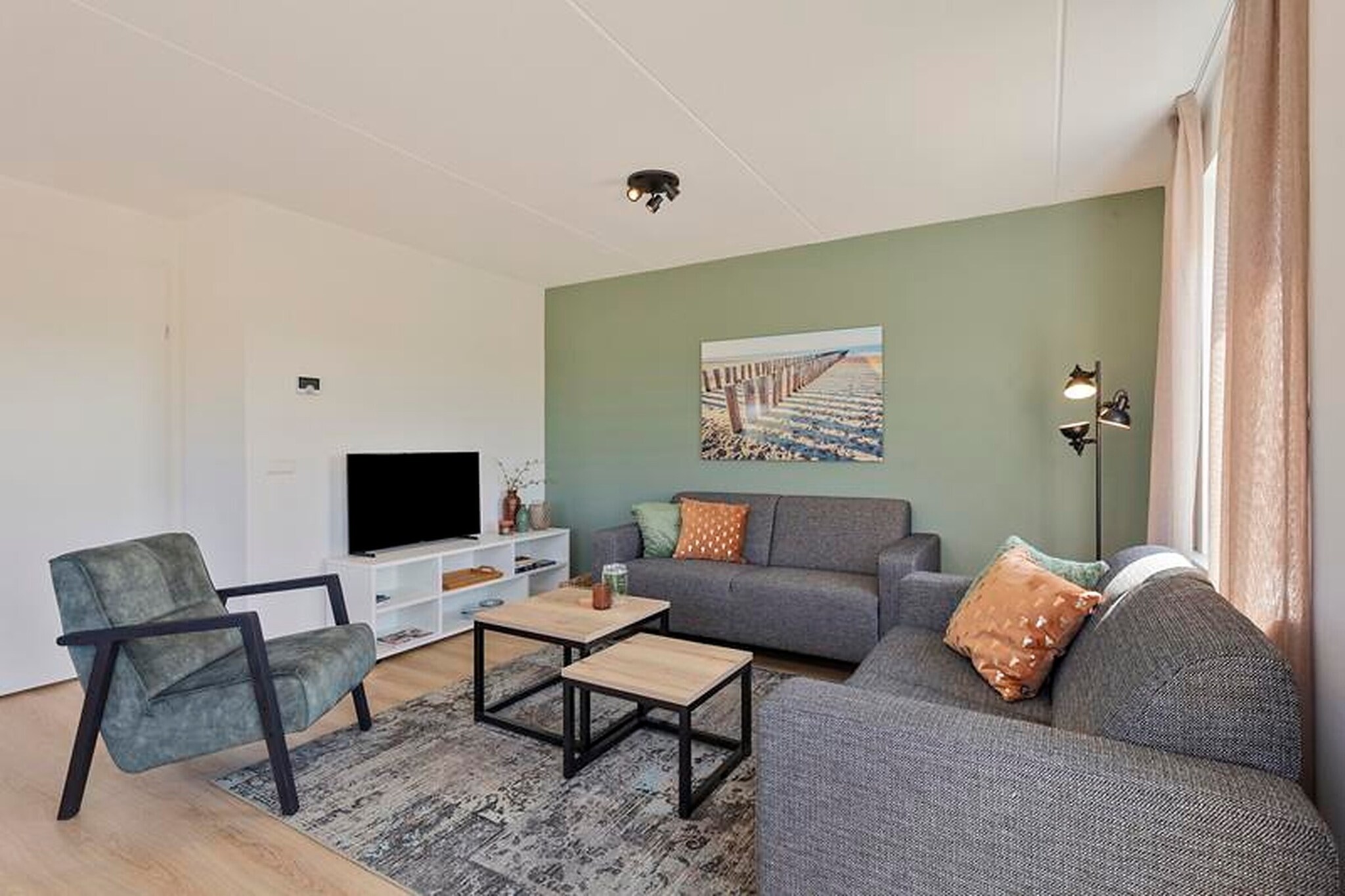 Schollevaer Huis Nr 34-Wohnzimmer