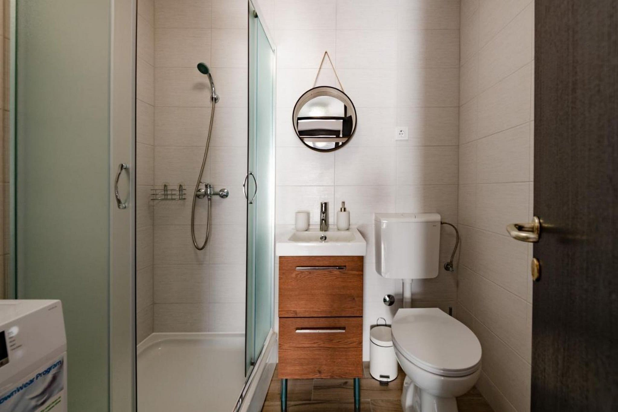 Apartment Baselak - Duplex One Bedroom Apartment with Balcony and Sea View-Badkamer