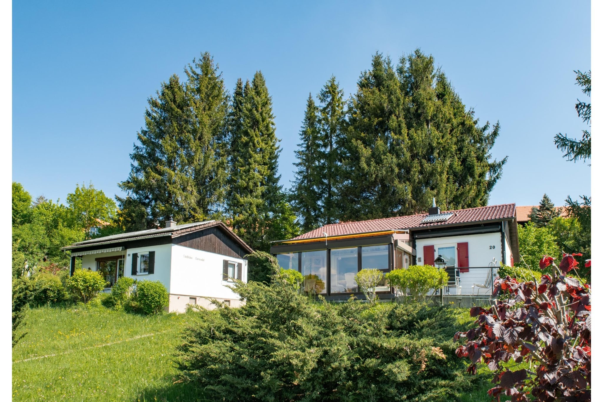 Ferienhaus Weissensee-Buitenkant zomer