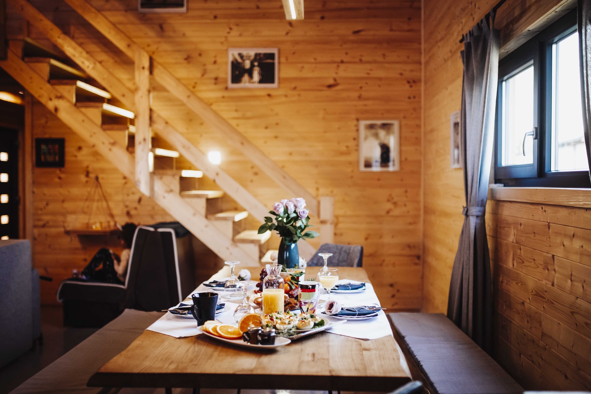 Holiday Home Nightswim Inn - Two Bedroom Holiday Home with Swimming Pool-Dining room