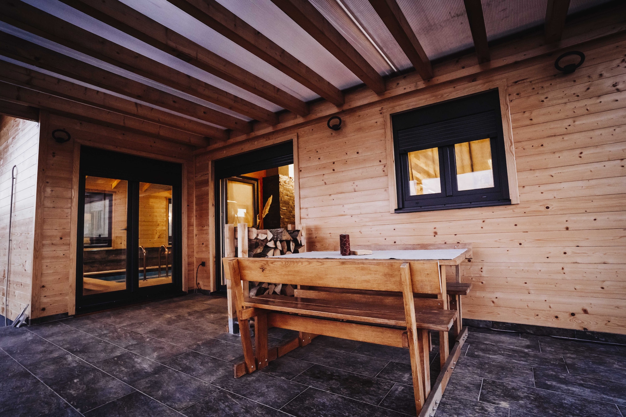 Holiday Home Nightswim Inn - Two Bedroom Holiday Home with Swimming Pool-Outdoor