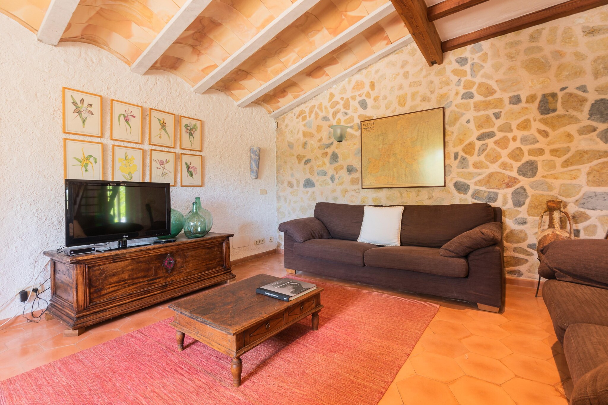 Hortella (ecofinca)-Woonkamer