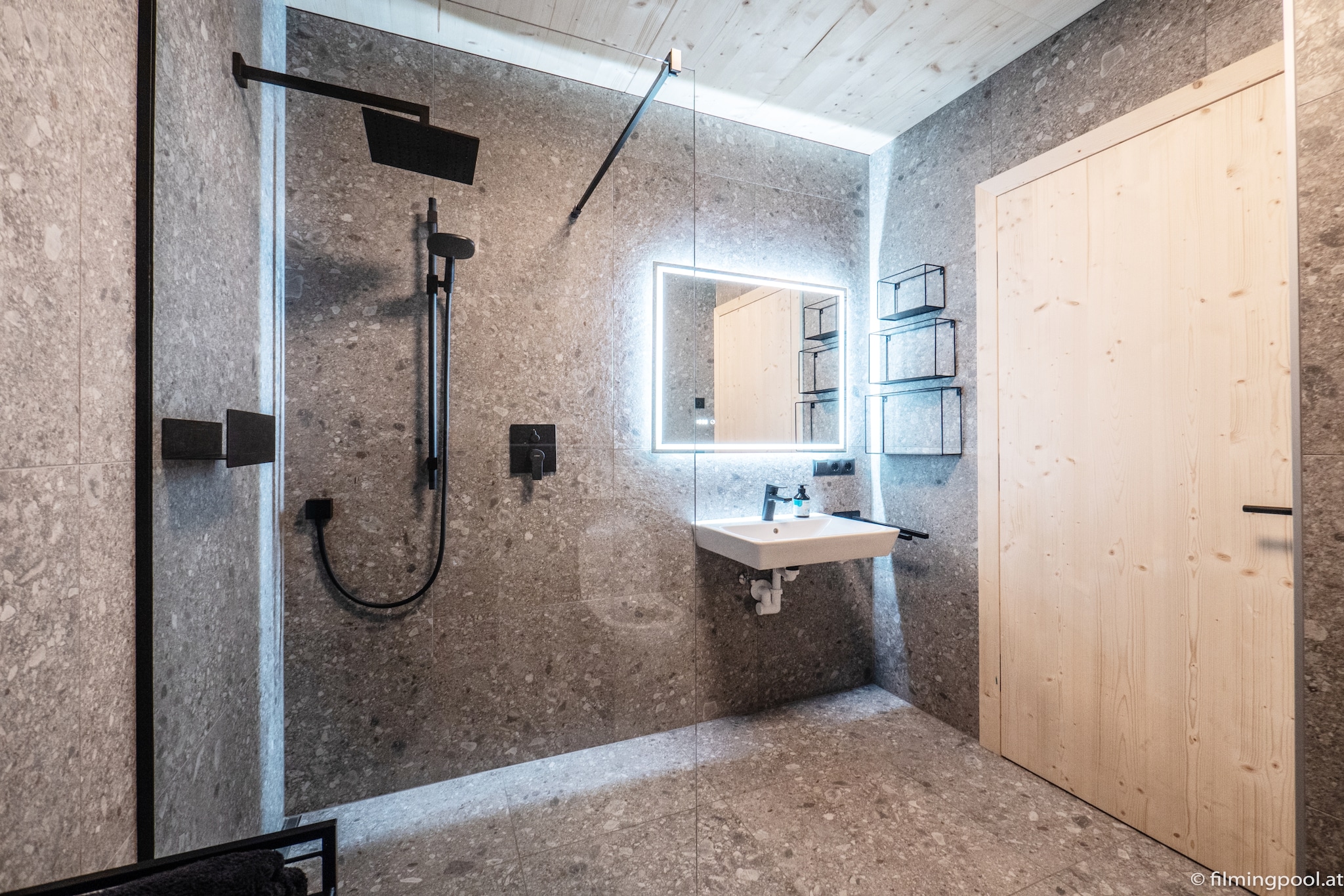 Ferienwohnungen Mieders - Badkamer