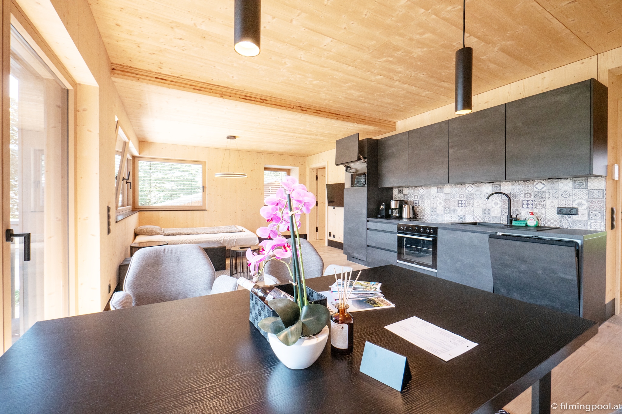 Ferienwohnungen Mieders - Eetkamer