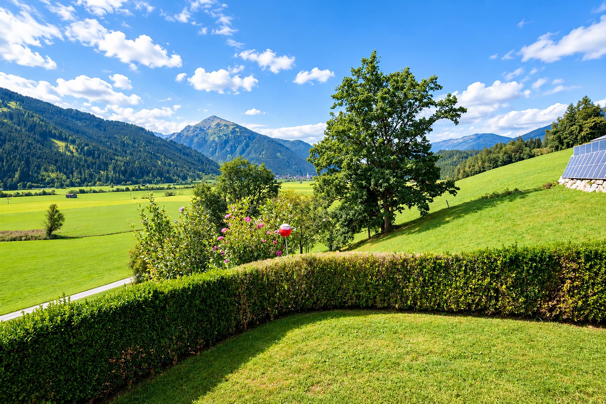 Appartement Pinzgau - Tuinen zomer