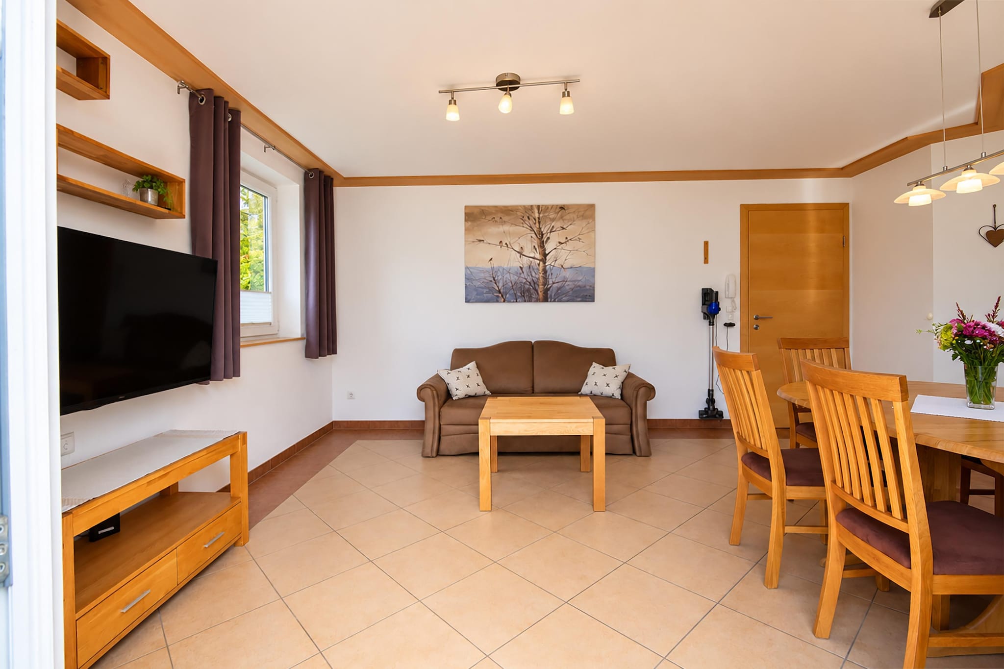 Appartement Pinzgau - Woonkamer
