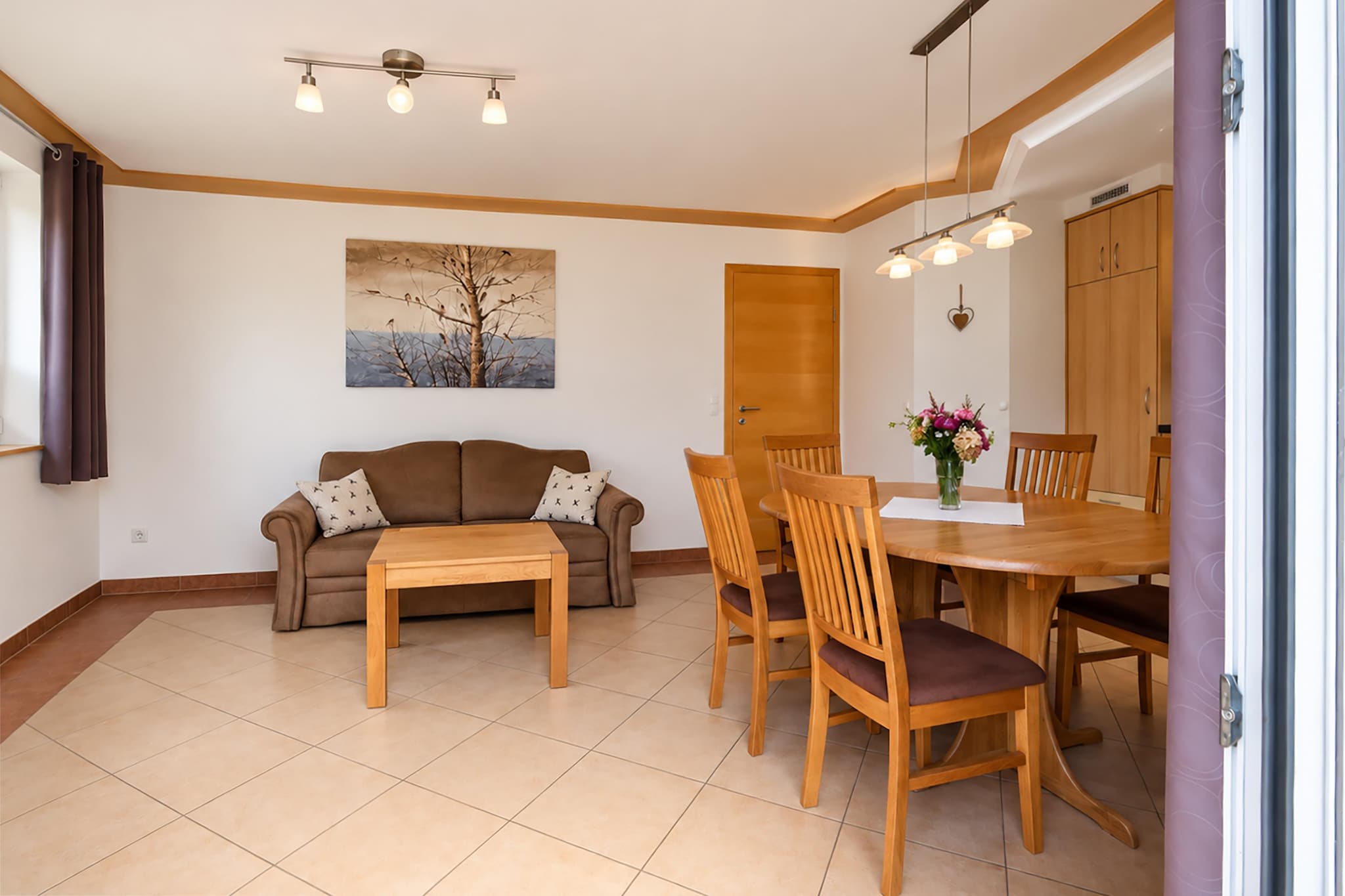 Appartement Pinzgau - Woonkamer