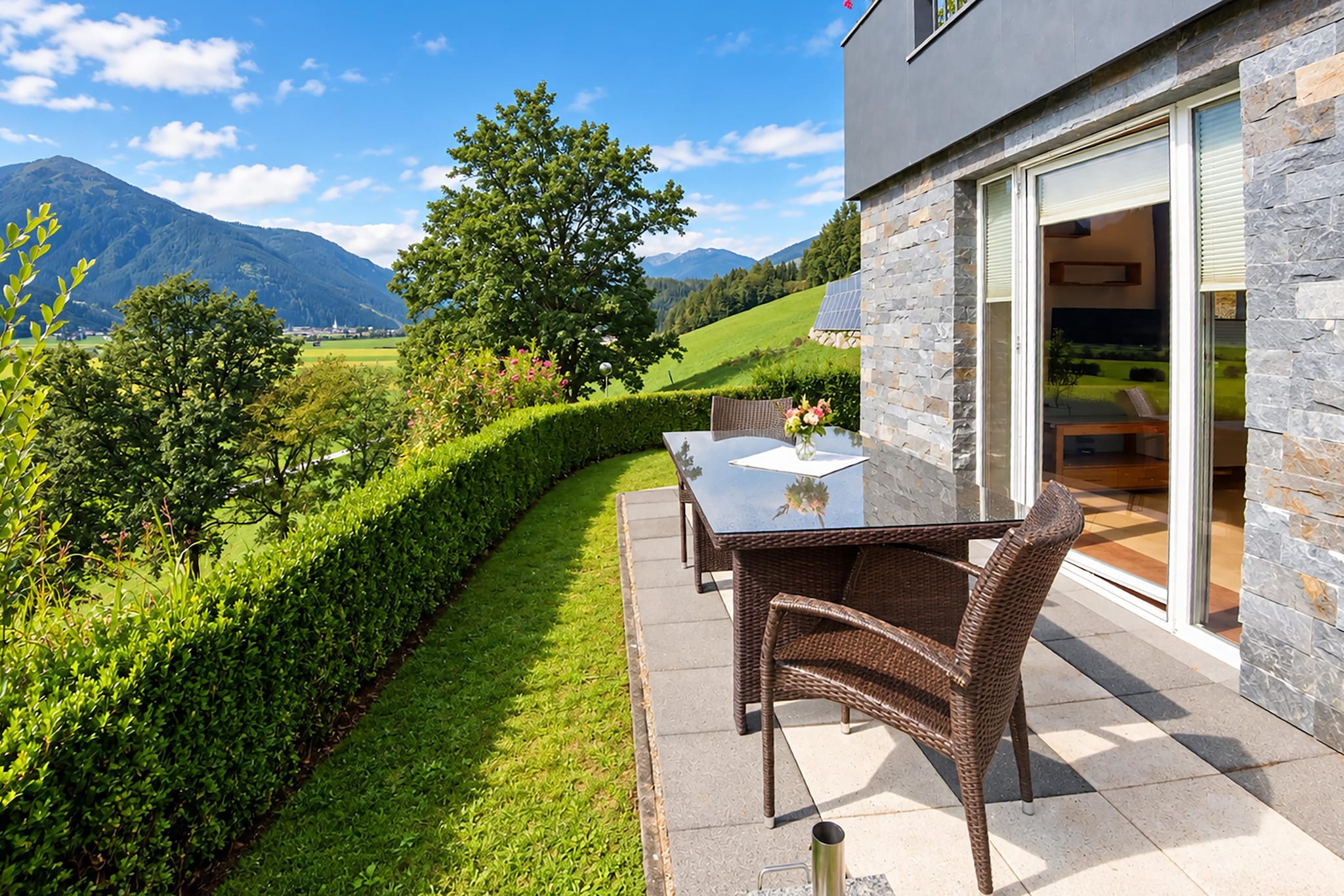 Appartement Pinzgau - Terrasbalkon