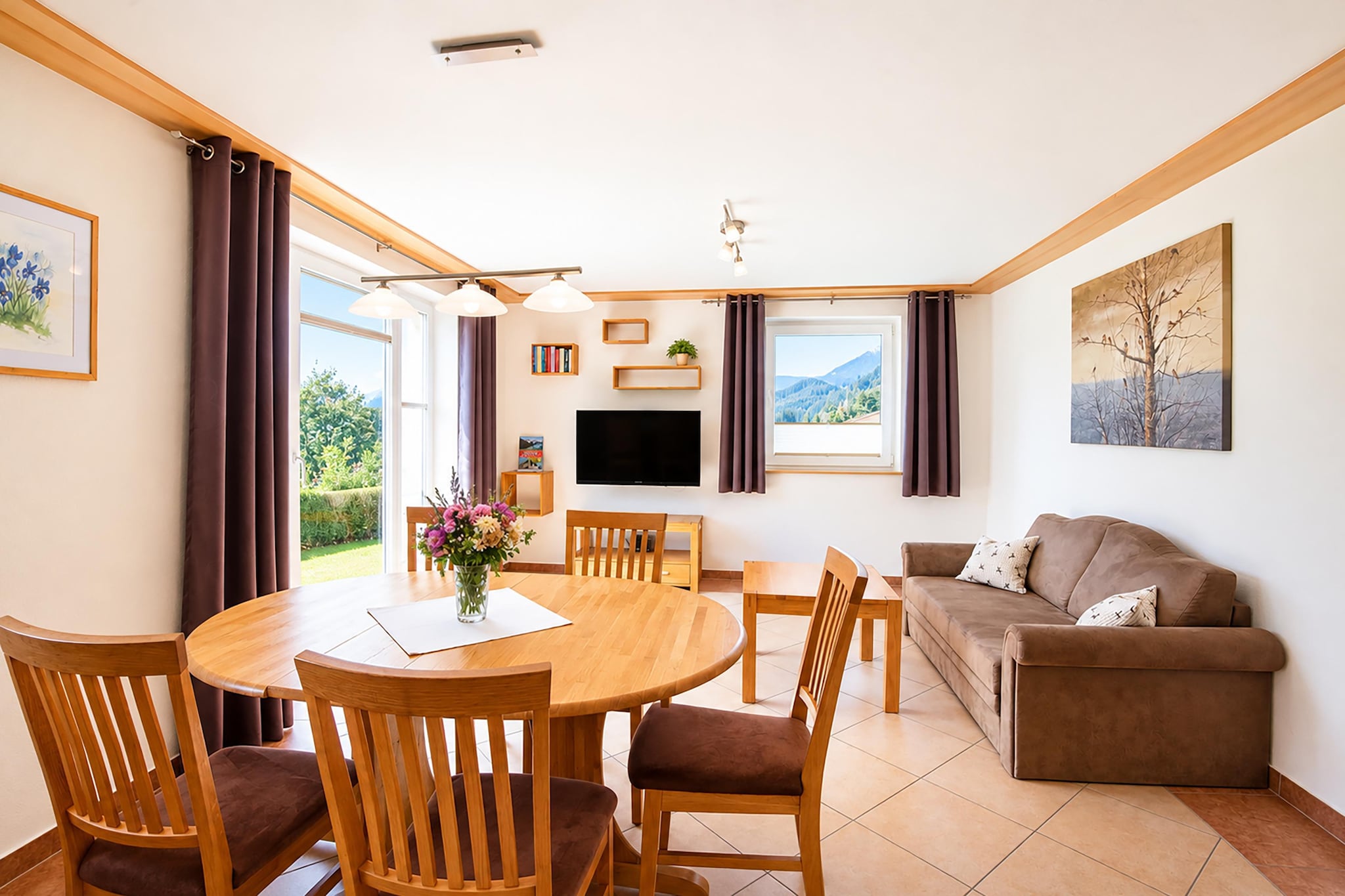 Appartement Pinzgau - Woonkamer