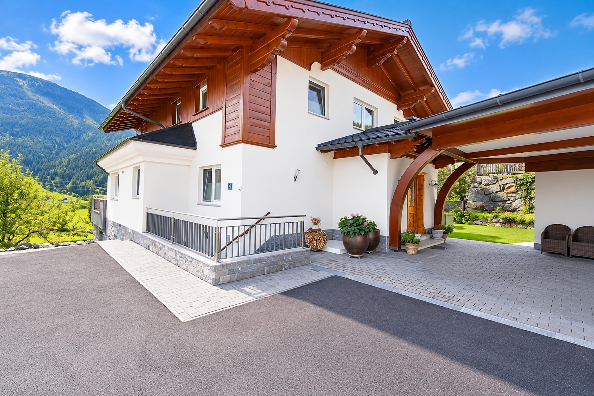 Appartement Pinzgau - Buitenkant zomer