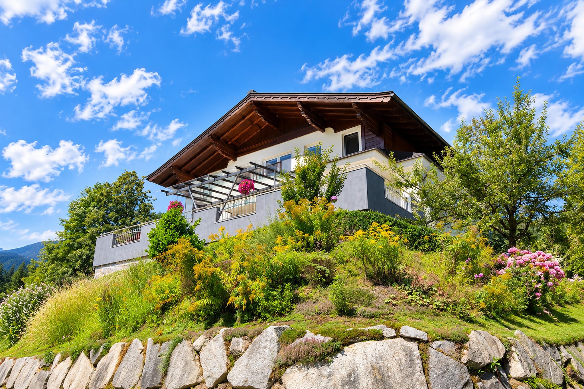 Appartement Pinzgau - Buitenkant zomer