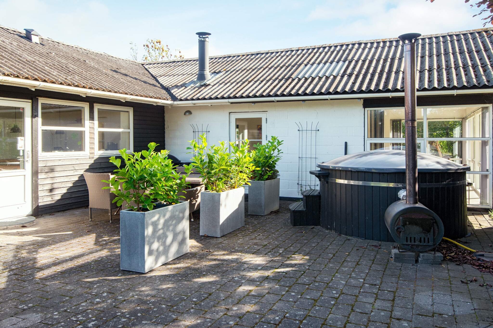 Licht en comfortabel huis voor 4 personen, Ebetloft