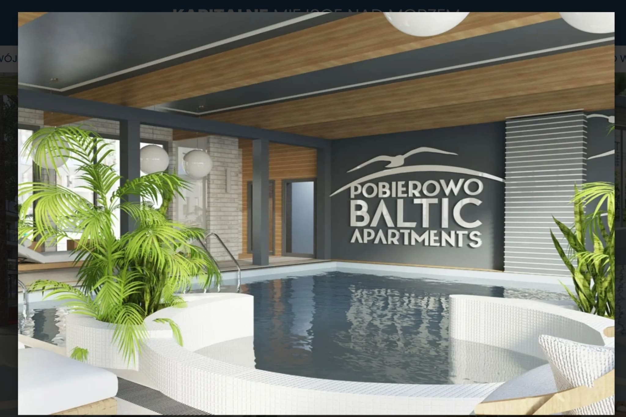 Apartament Powst Wlkp A16/12 Pobierowo-Schwimmbad