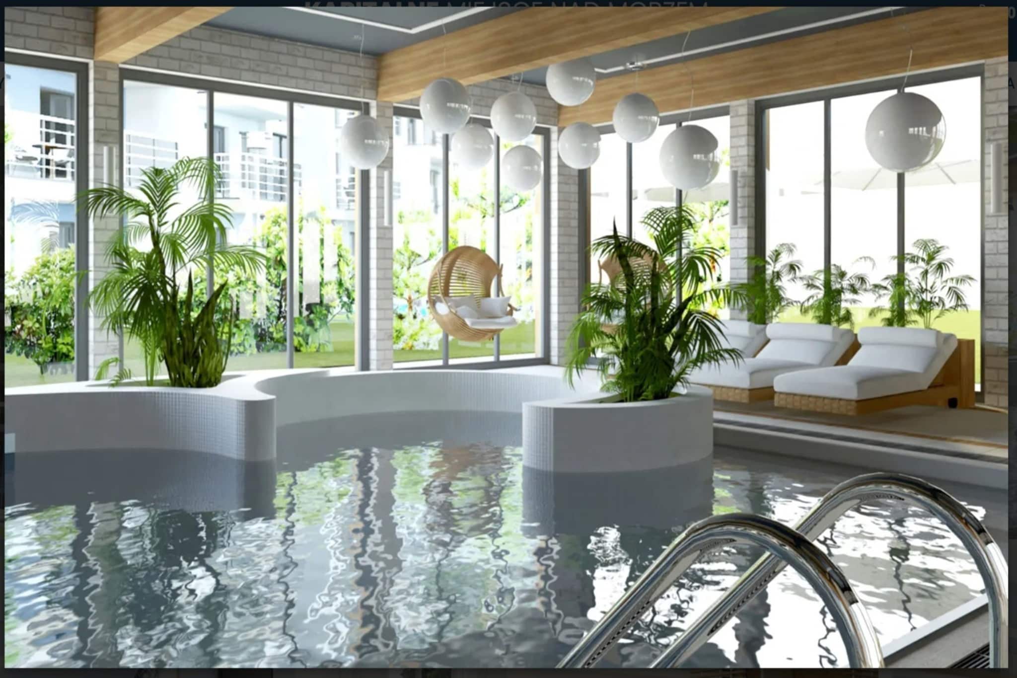 Apartament Powst Wlkp A16/12 Pobierowo-Schwimmbad