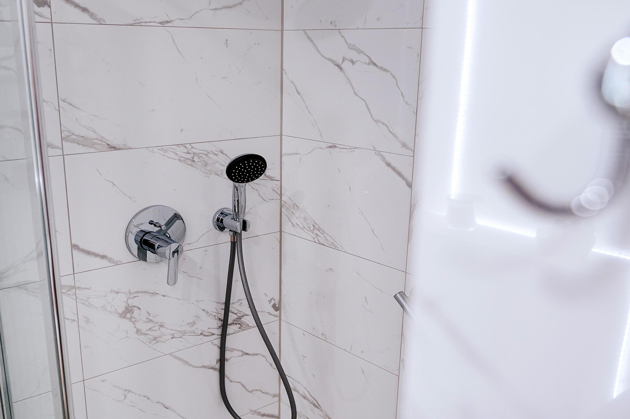 Apartament Powst Wlkp 16A/12 Pobierowo - Badezimmer