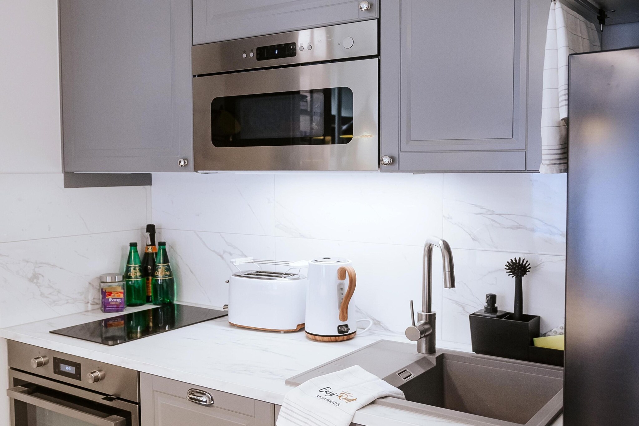 Apartament Powst Wlkp 16A/12 Pobierowo - Küche