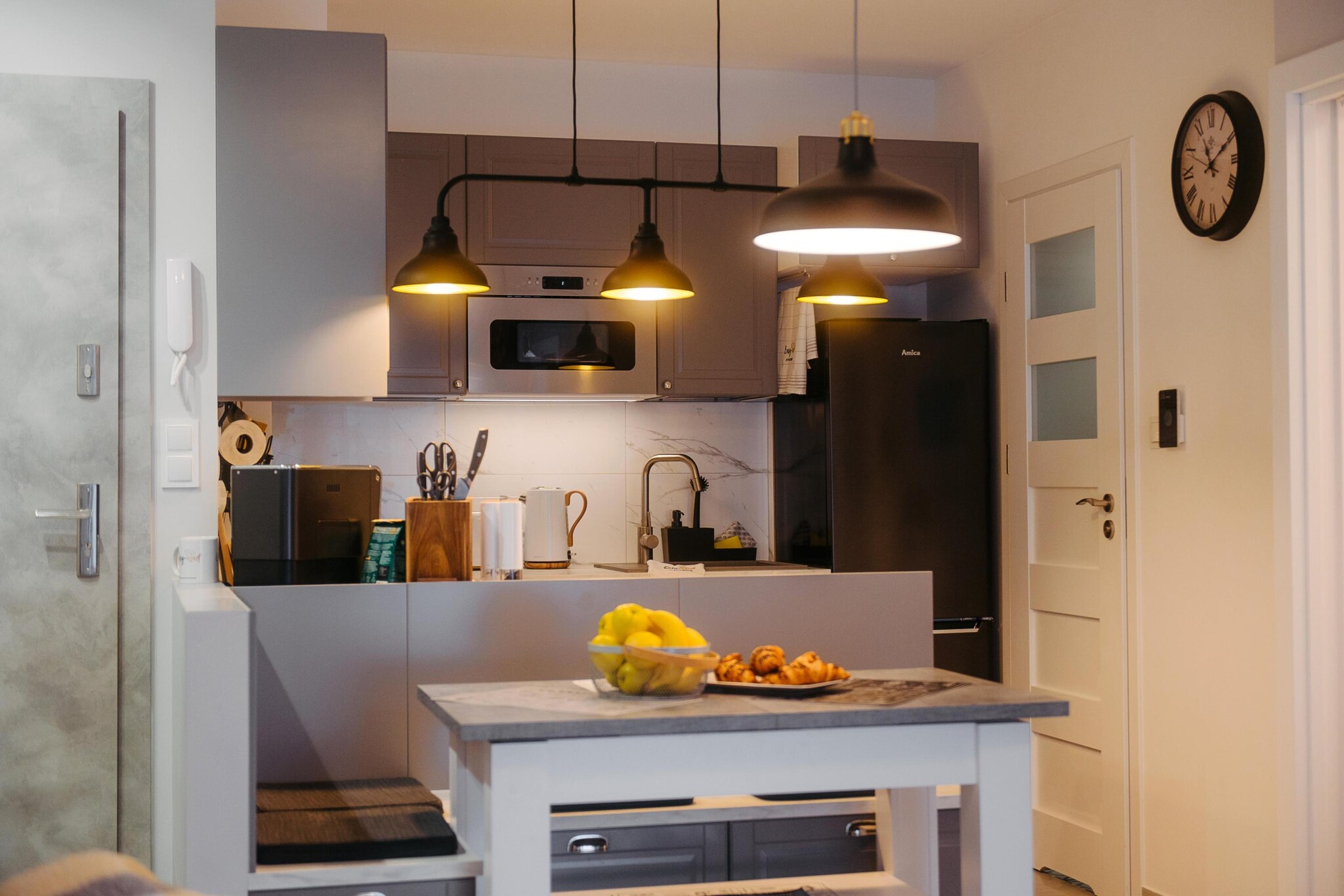 Apartament Powst Wlkp 16A/12 Pobierowo - Küche