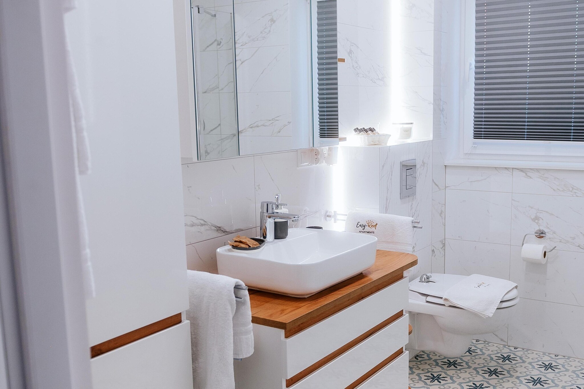 Apartament Powst Wlkp 16A/12 Pobierowo - Badezimmer