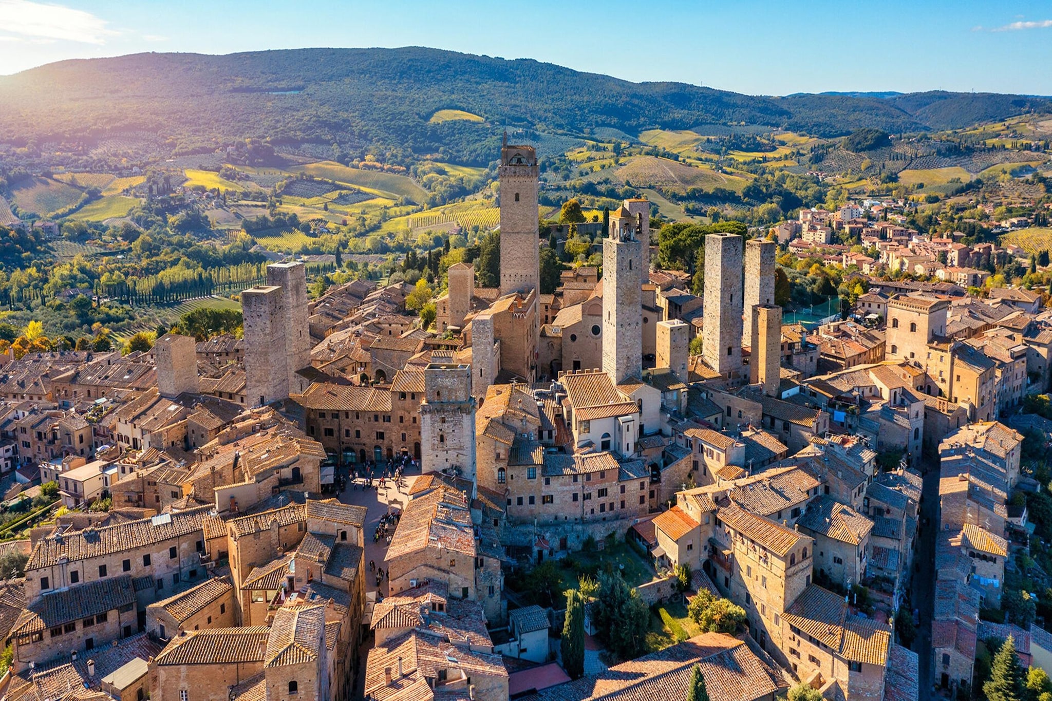 Rosa Blu-Gebieden zomer 20km
