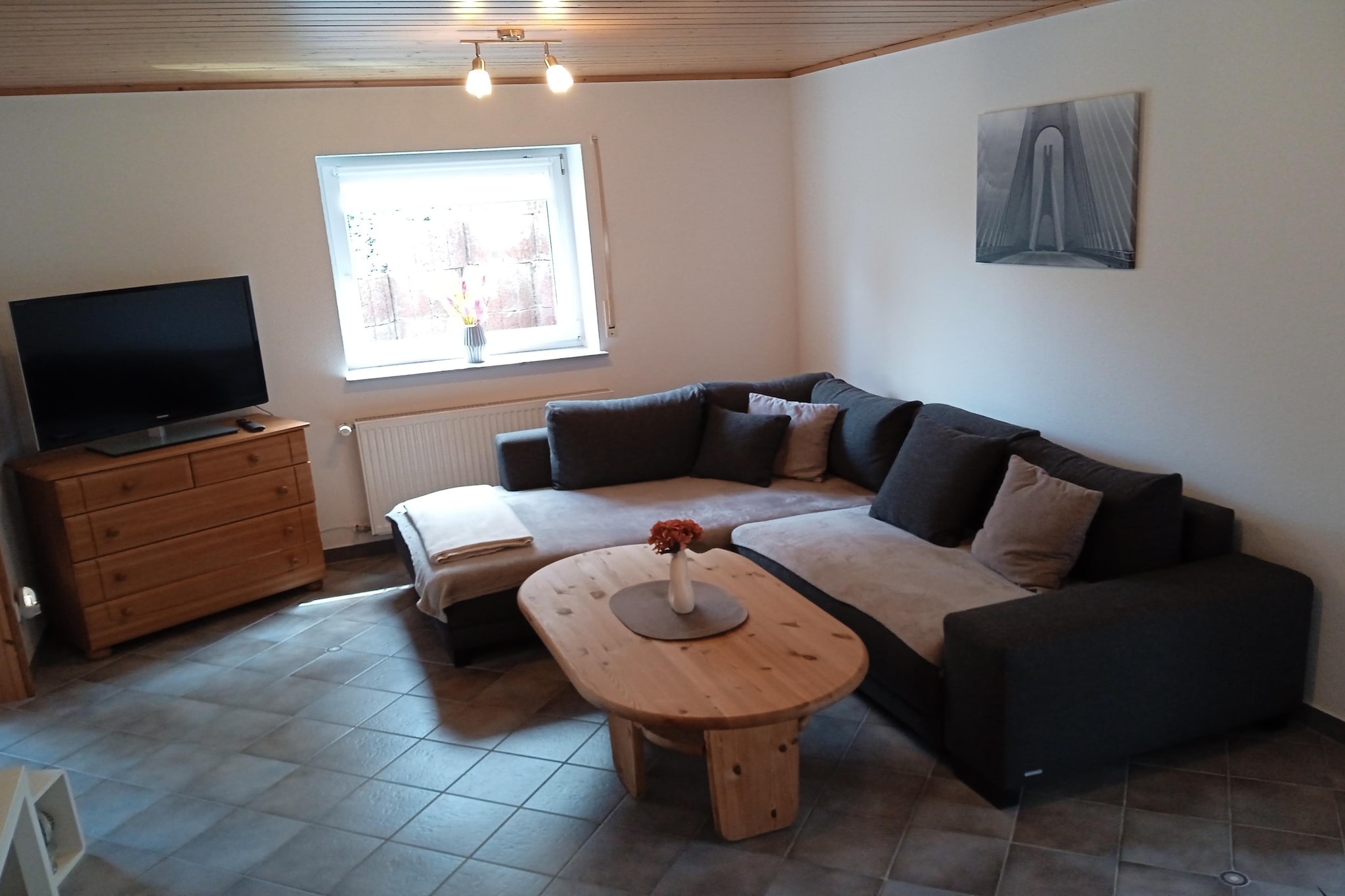 Ferienwohnung Andrea-Wohnzimmer