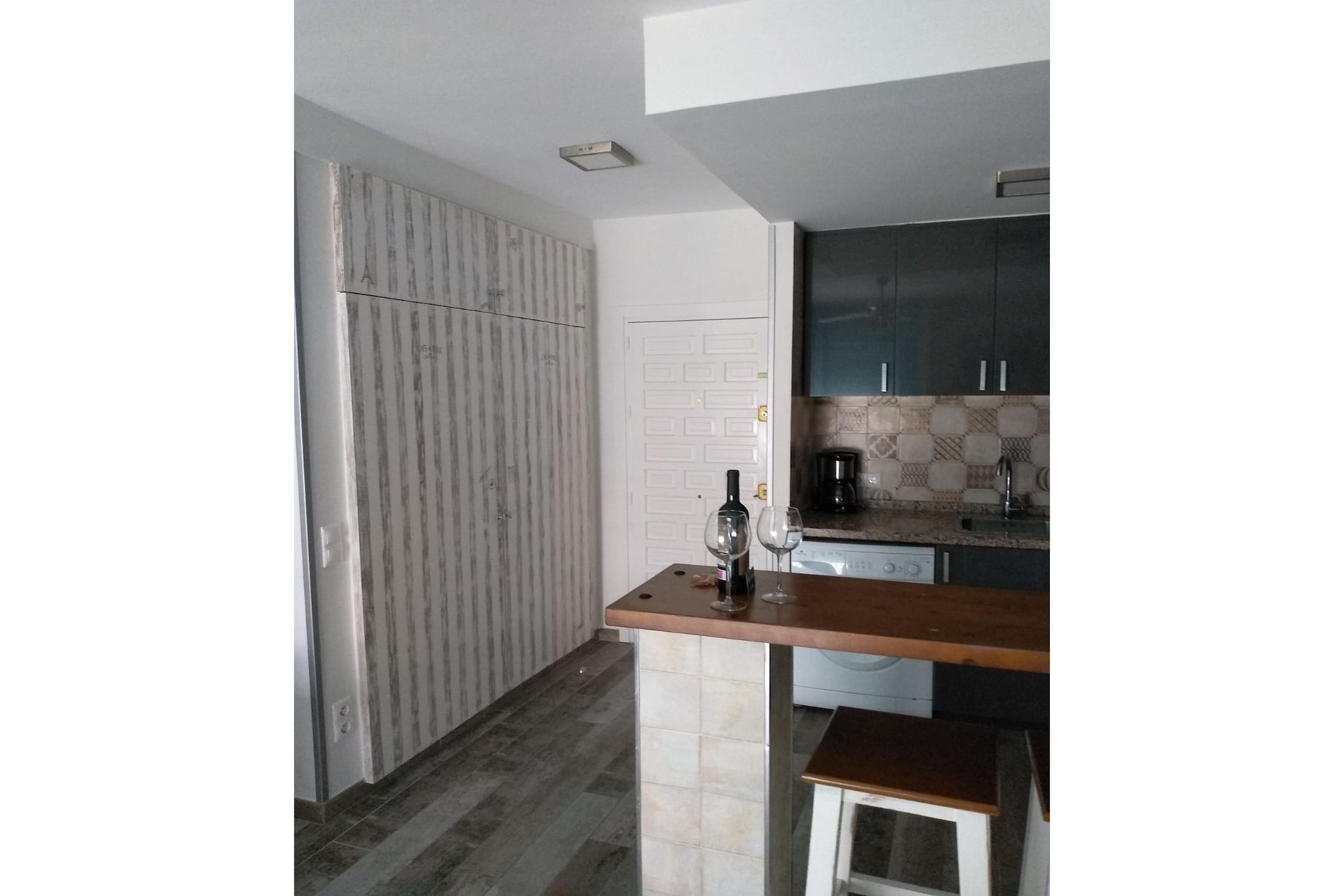 Apartamento con terraza panorámica en Playa Benalmádena - Keuken