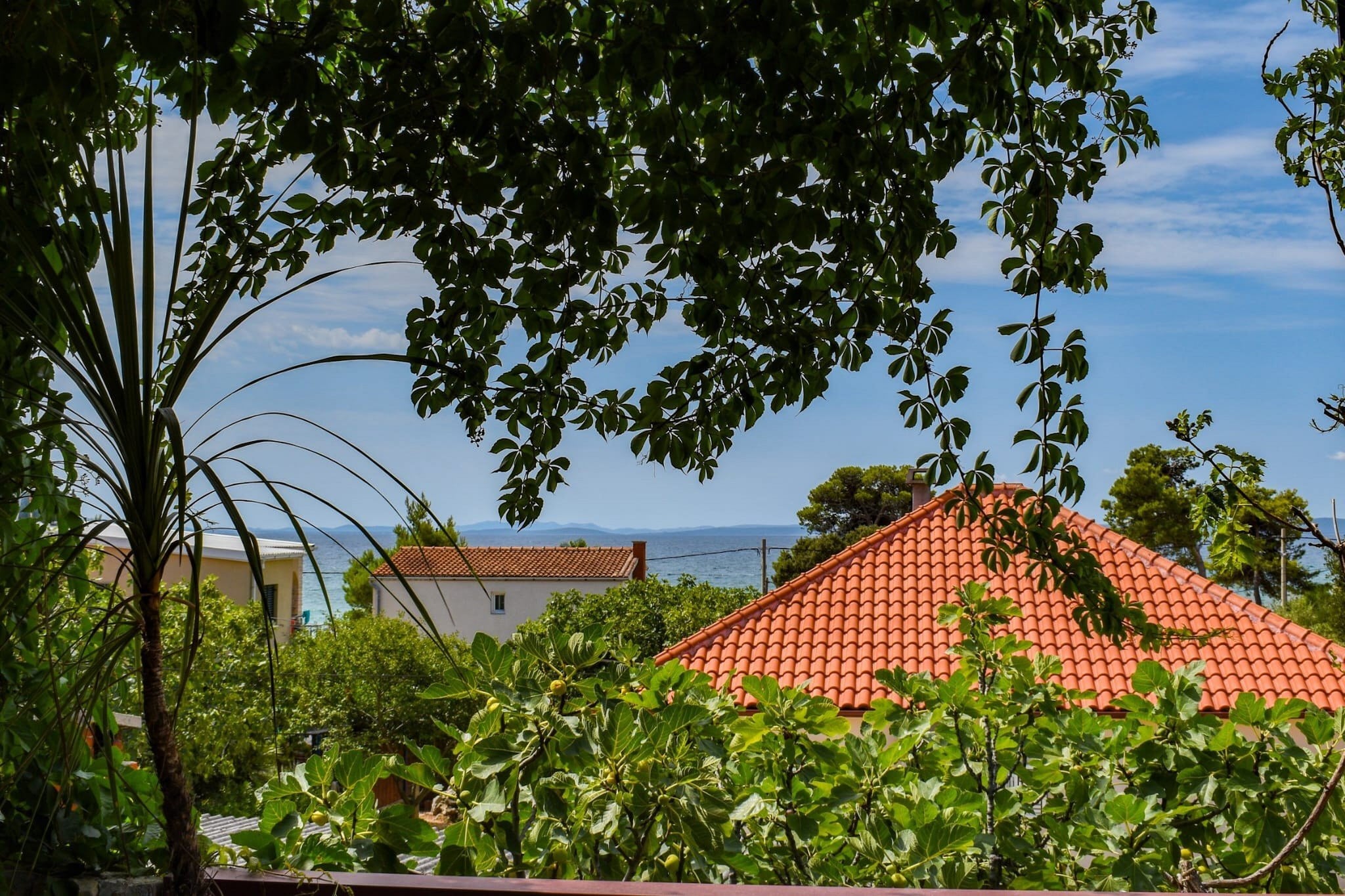Apartment Kostanjevac - Two Bedroom Apartment with Terrace and Sea View-Terrasse