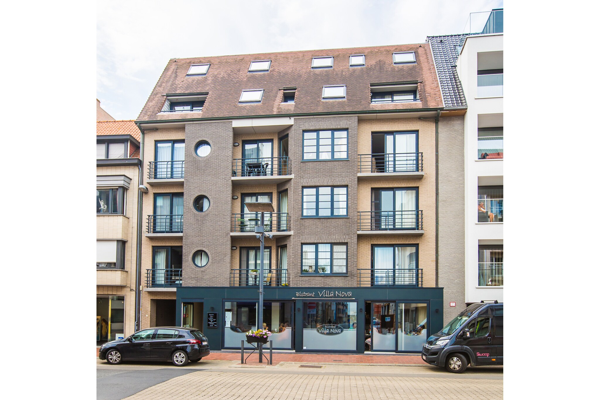 Duplex apartment near the center