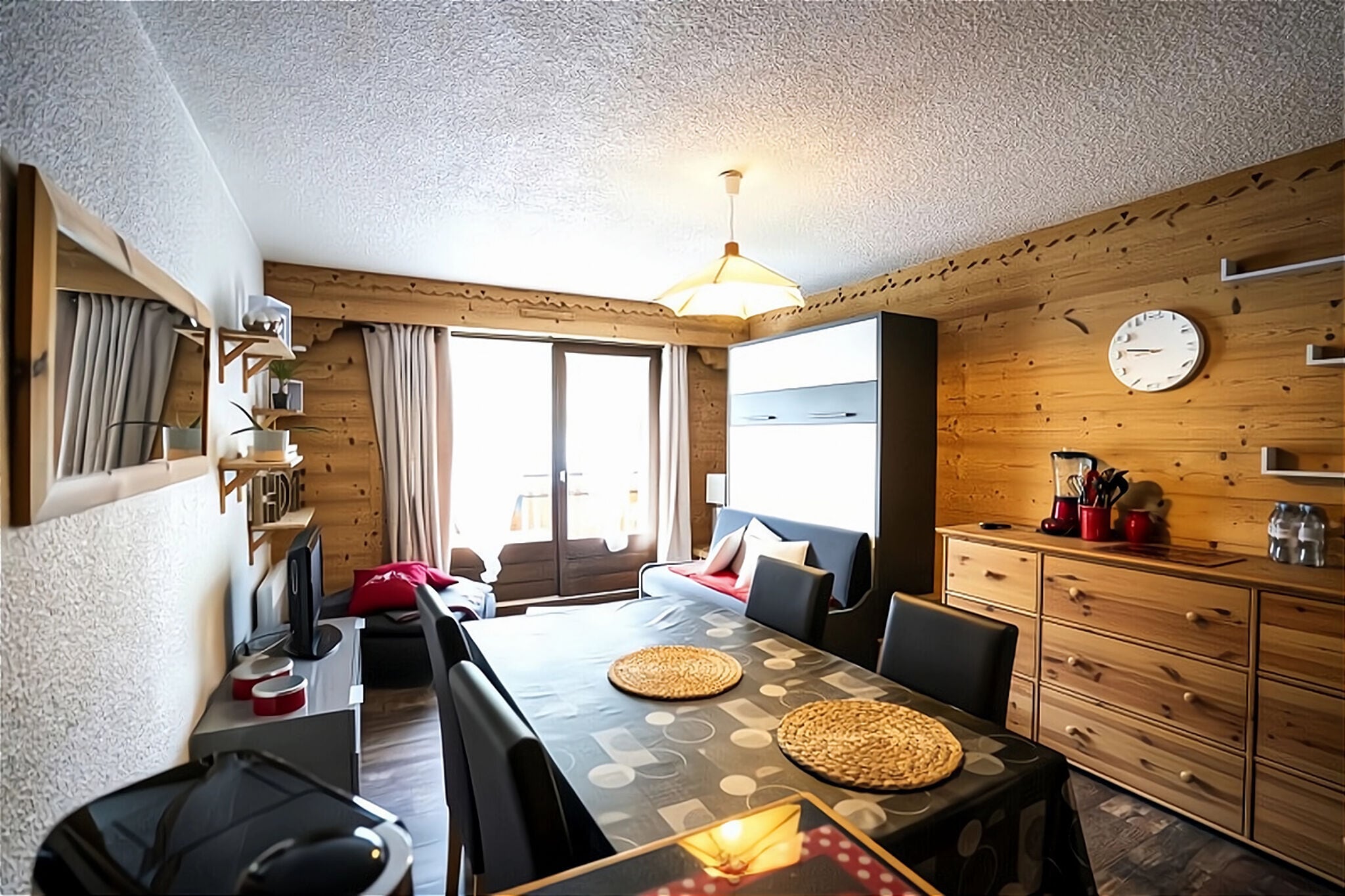 Welcoming apartment in Chatel with balcony